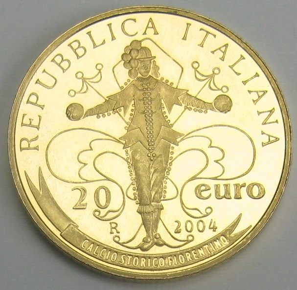 Italy, 20 euro 2004
