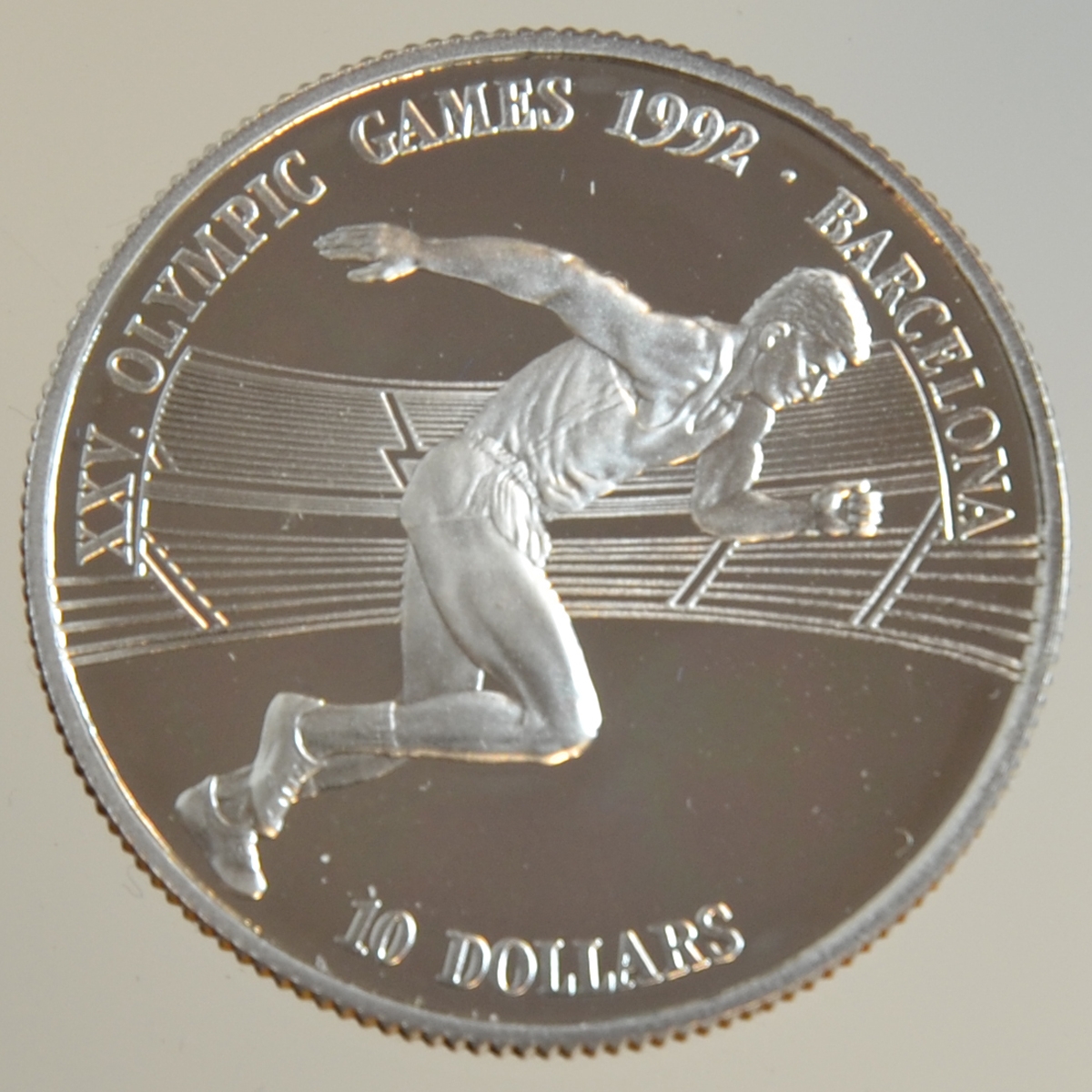 Olympic Games 1992 - Cook Islands - 10 Dollar