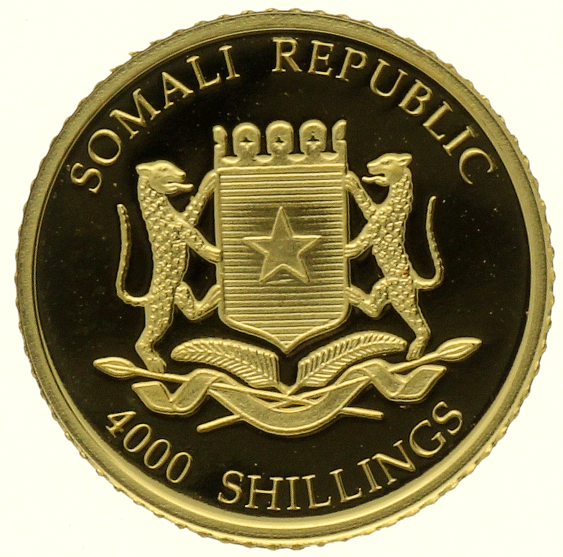 Somalia - 4000 shillings - 2006 - Three wise monkeys - 1/25oz