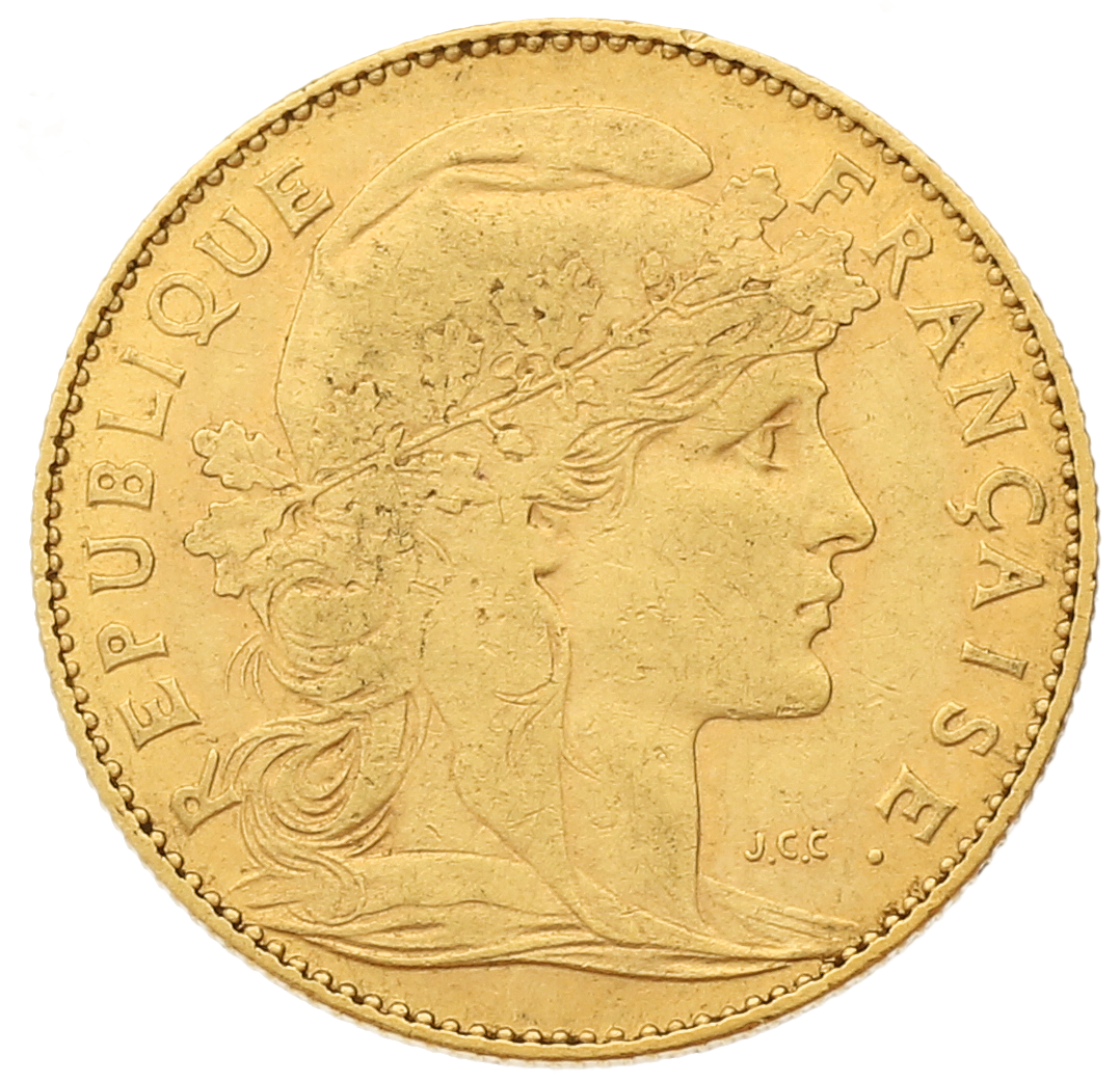 France - 10 francs - 1901