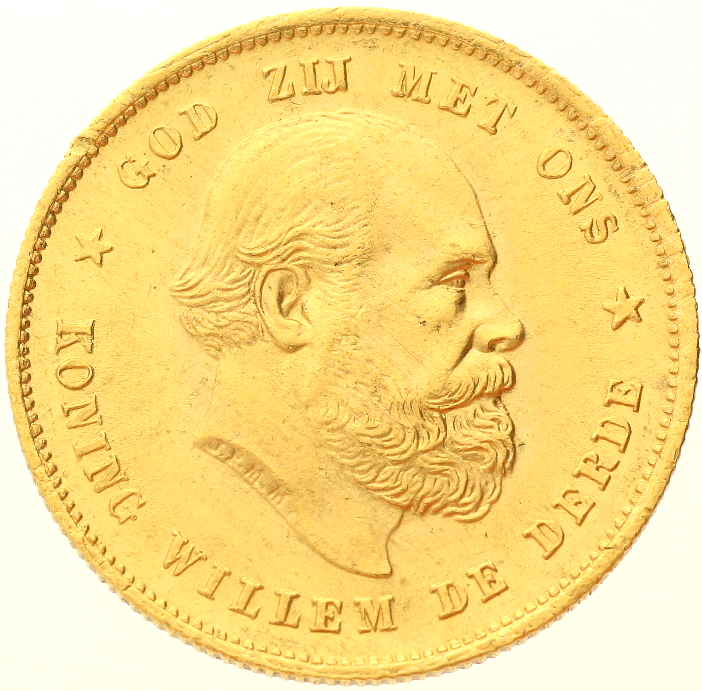 Netherlands - 10 gulden - 1876