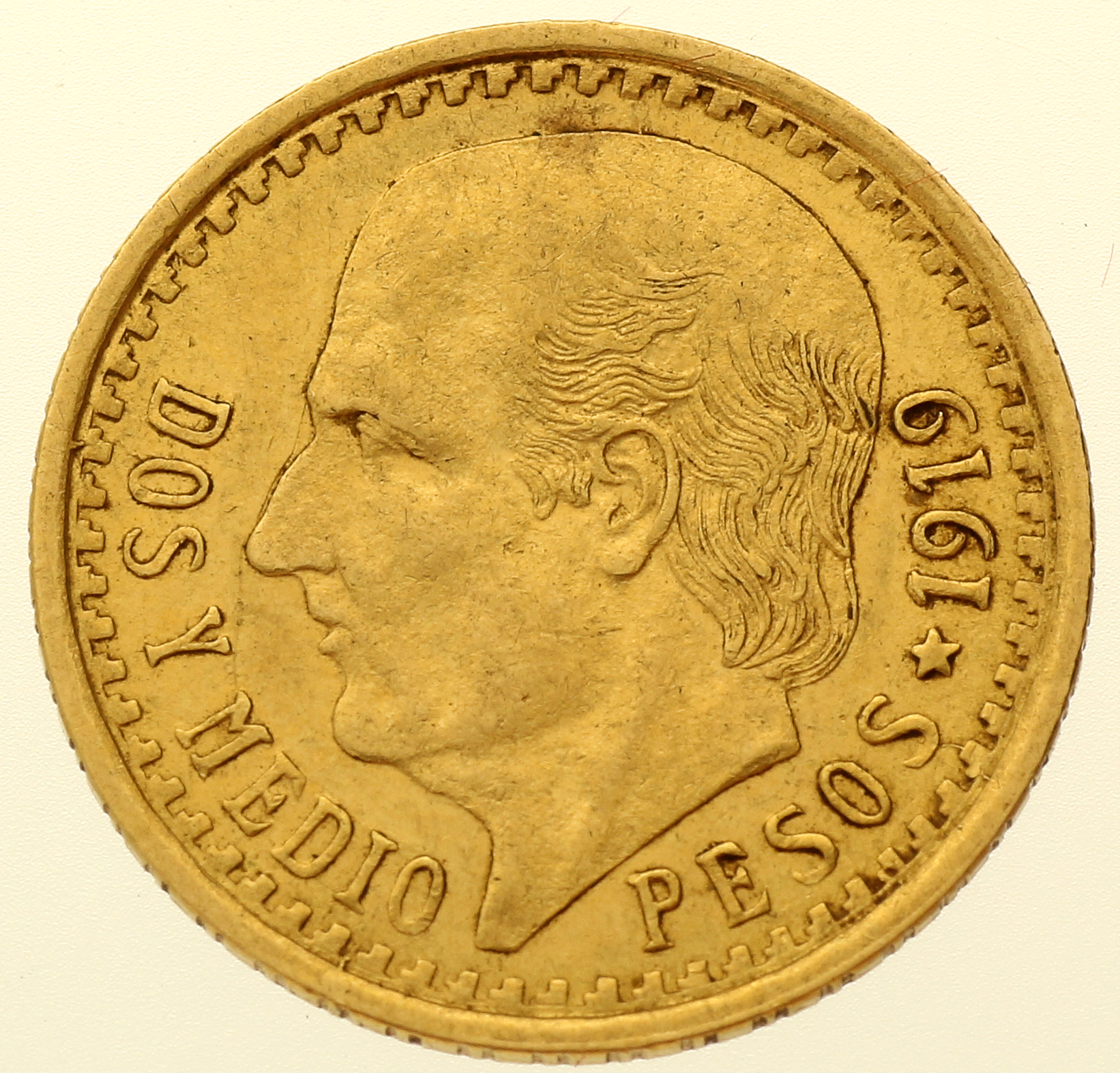 Mexico - 2.5 pesos - 1919