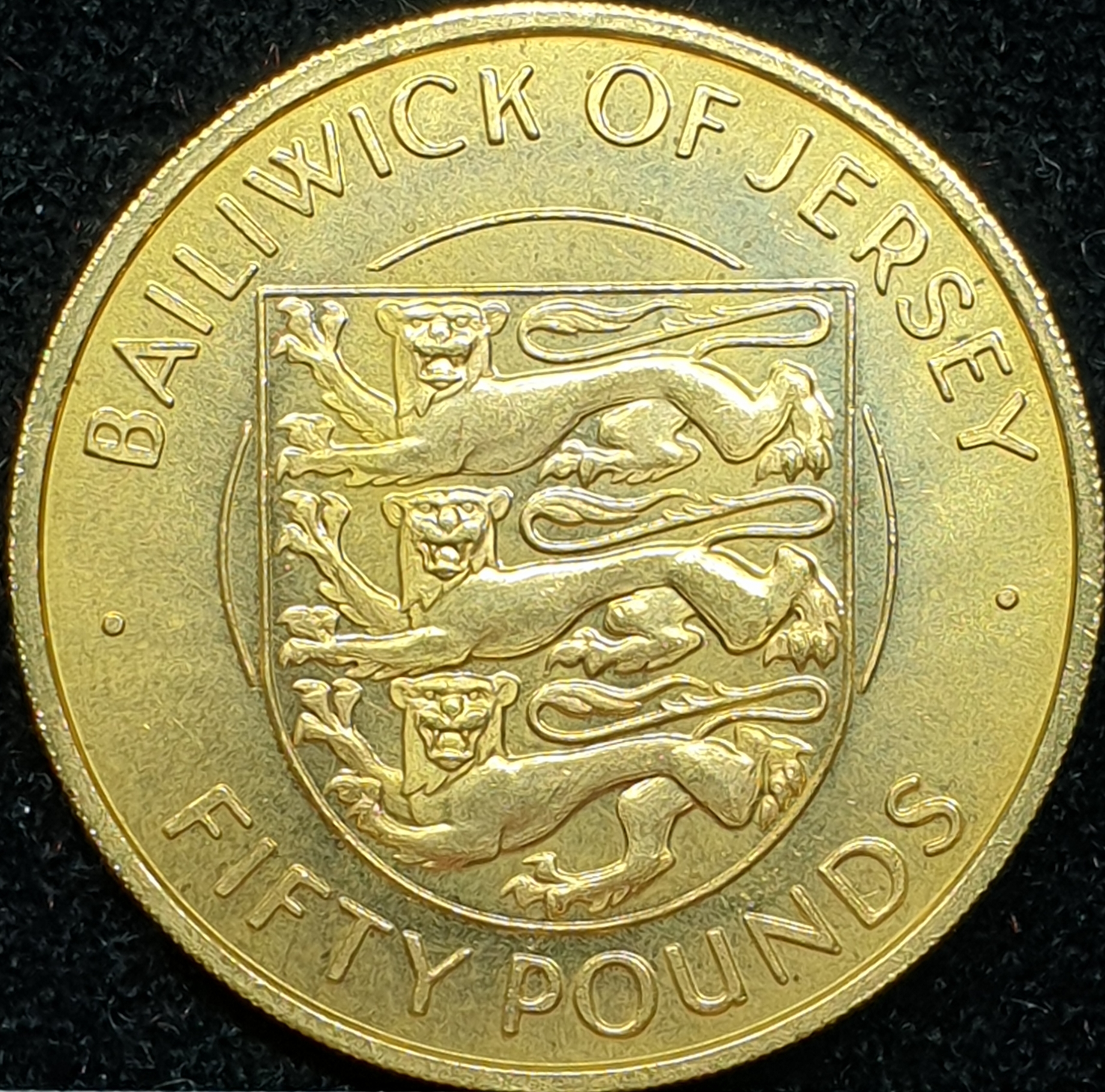 Jersey - 50 pounds - 1972 - Elizabeth II