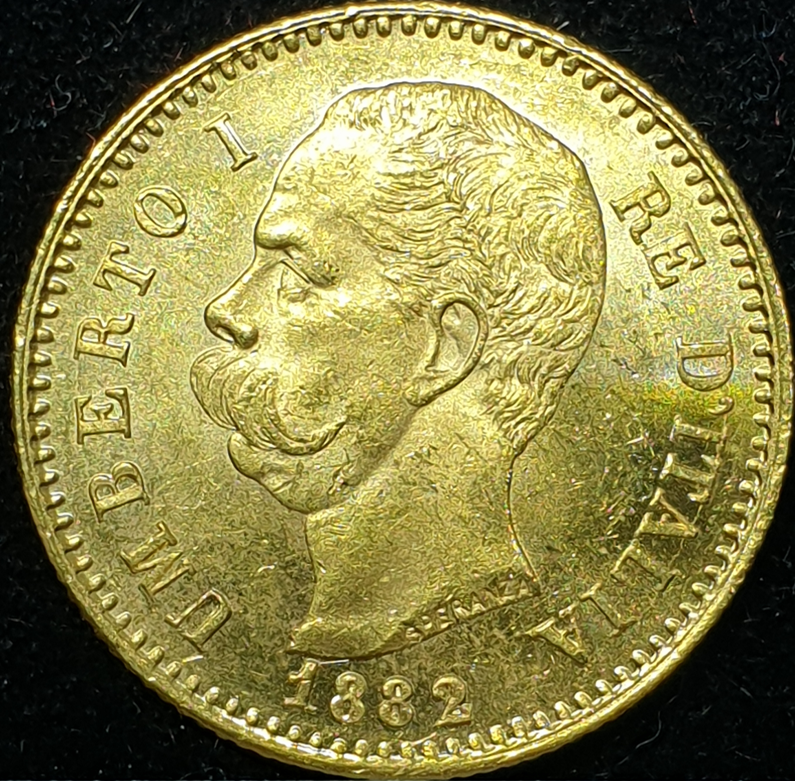 Italy - 20 Lire - 1882 - Umberto I 