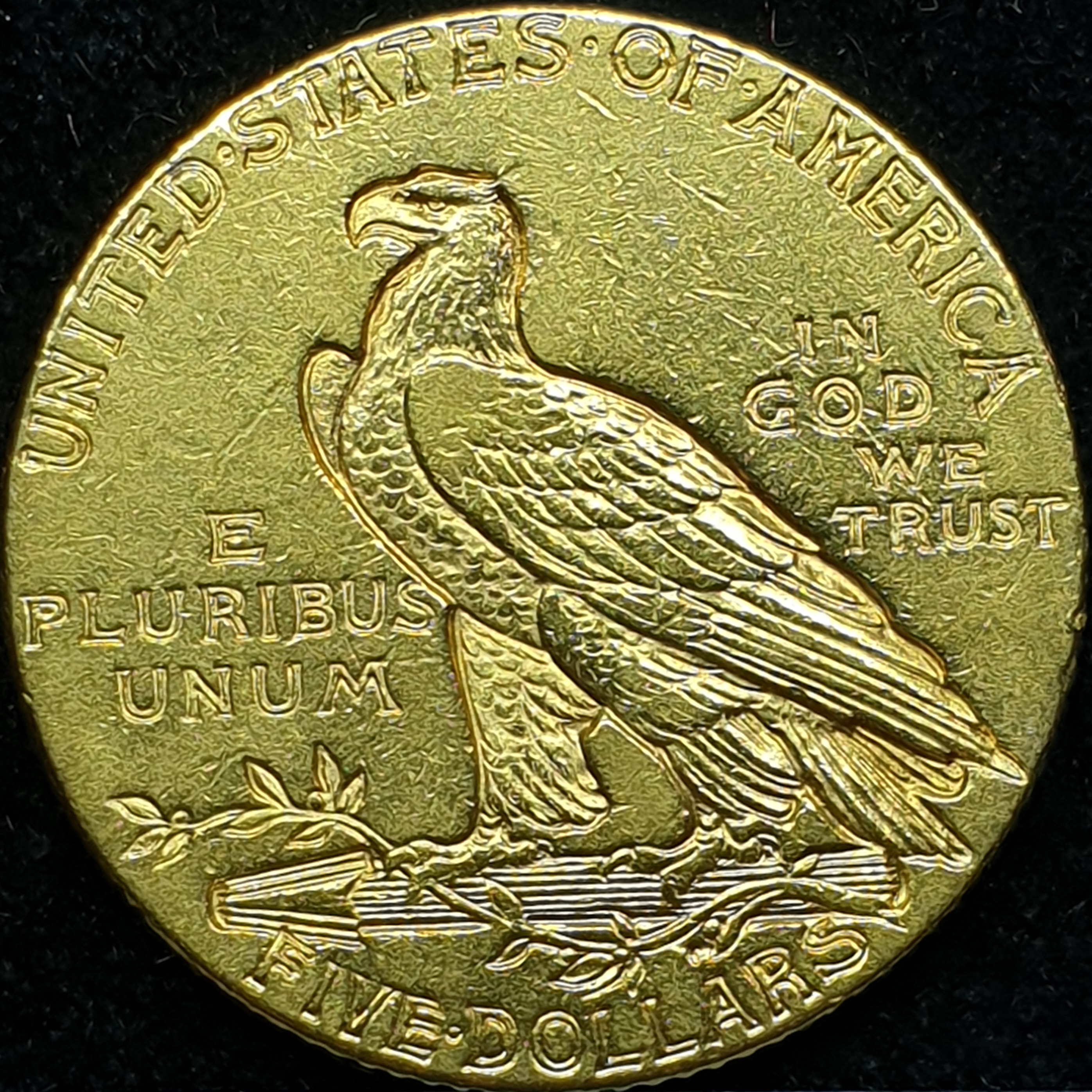 USA - 5 dollar - 1913 - Indian Head - Half Eagle
