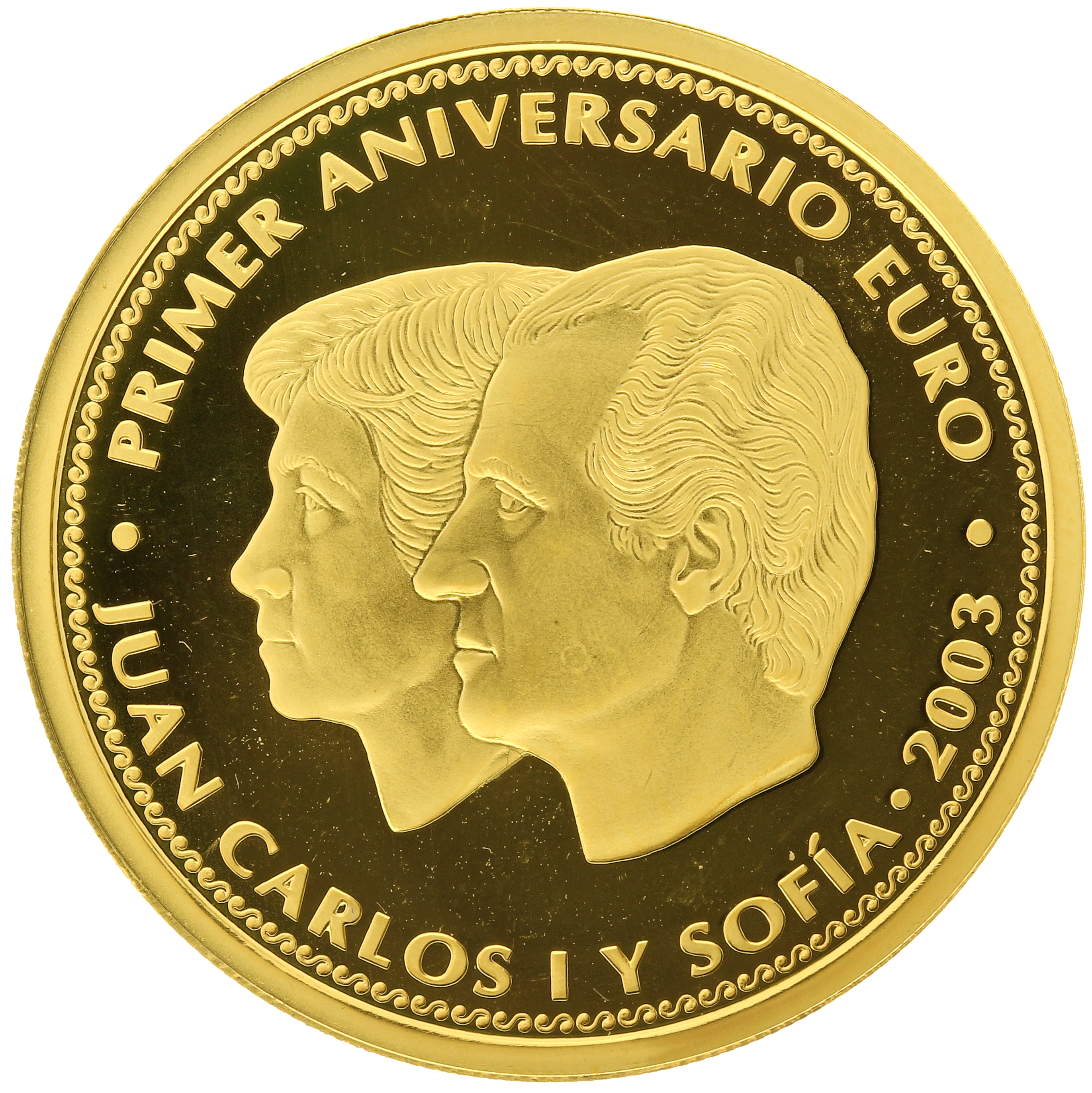 Spain - 200 Euro - 2003 - Juan Carlos I - Euro Introduction 
