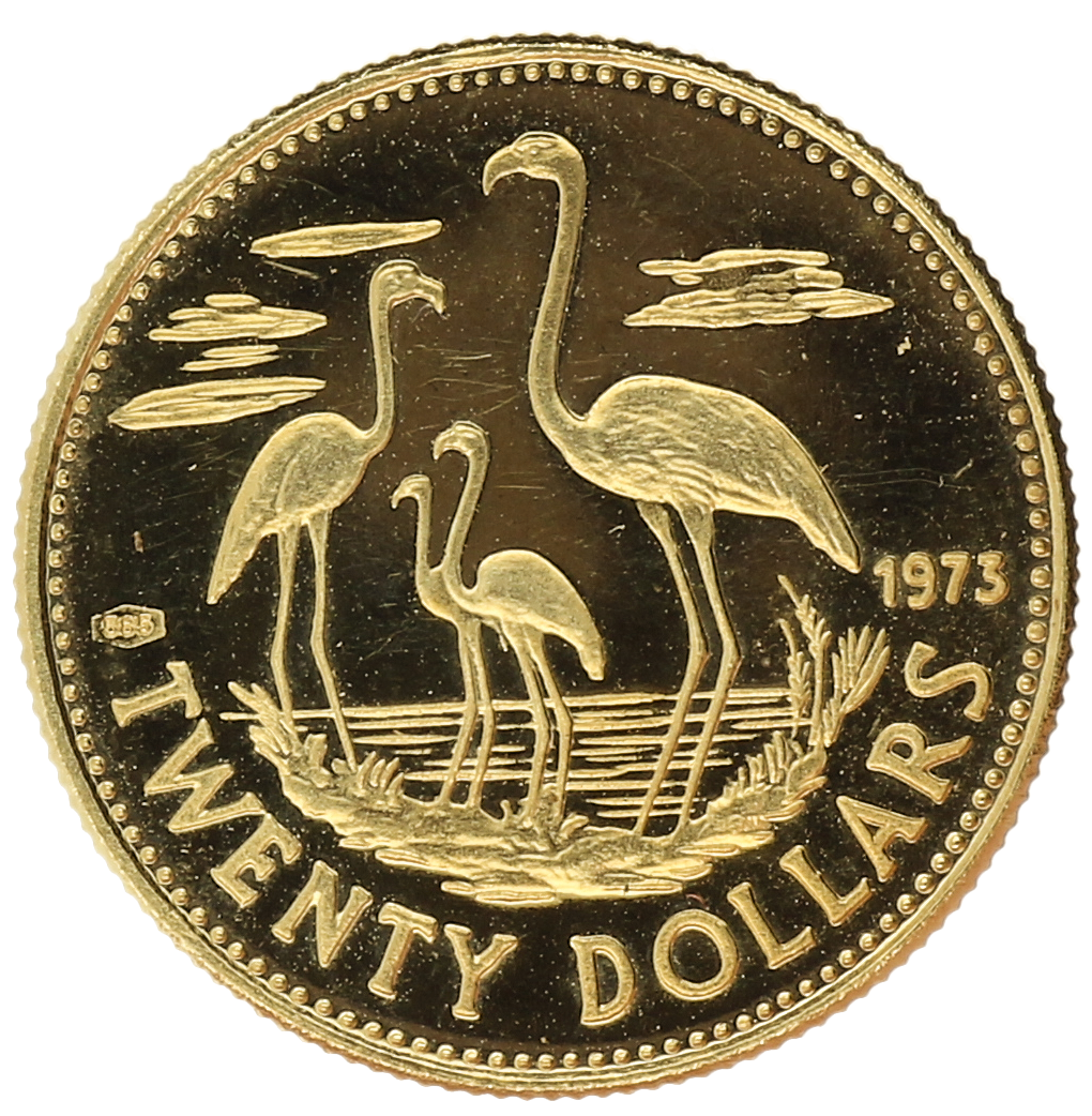 Bahamas - 20 dollars - 1973 - Elizabeth II