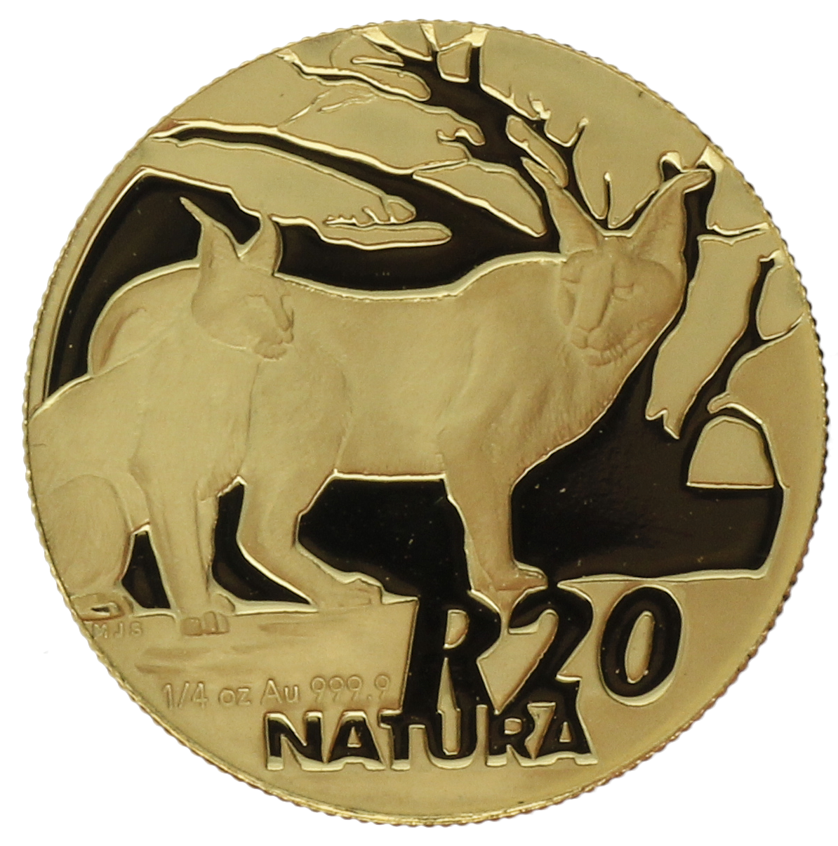 South Africa - 20 rand - 2004 - Natura series - 1/4oz