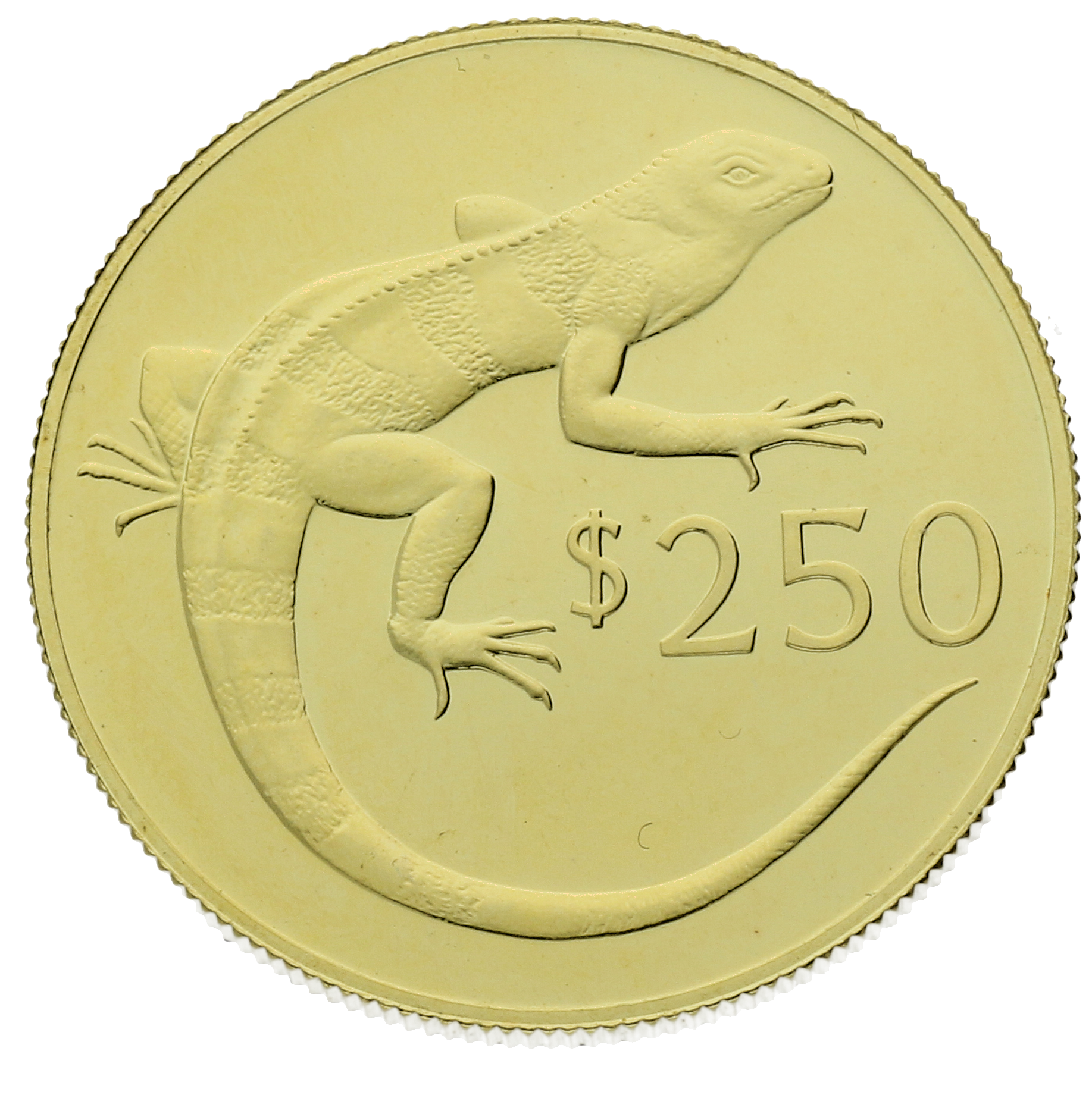 Fiji - 250 dollars - 1978 - Conservation - Banded Iguana