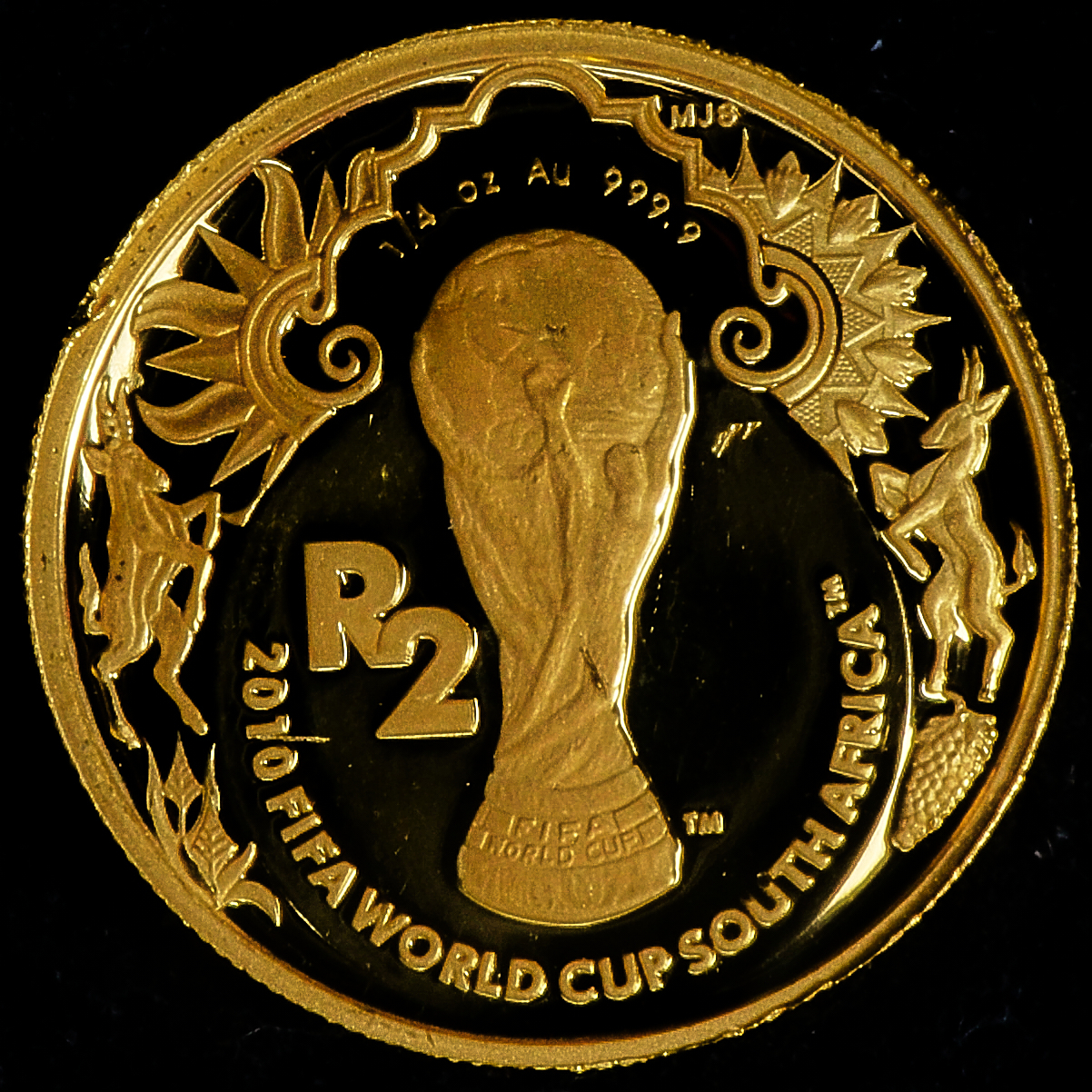 South Africa - 2 rand - 2010 - FIFA World Cup - 1/4oz