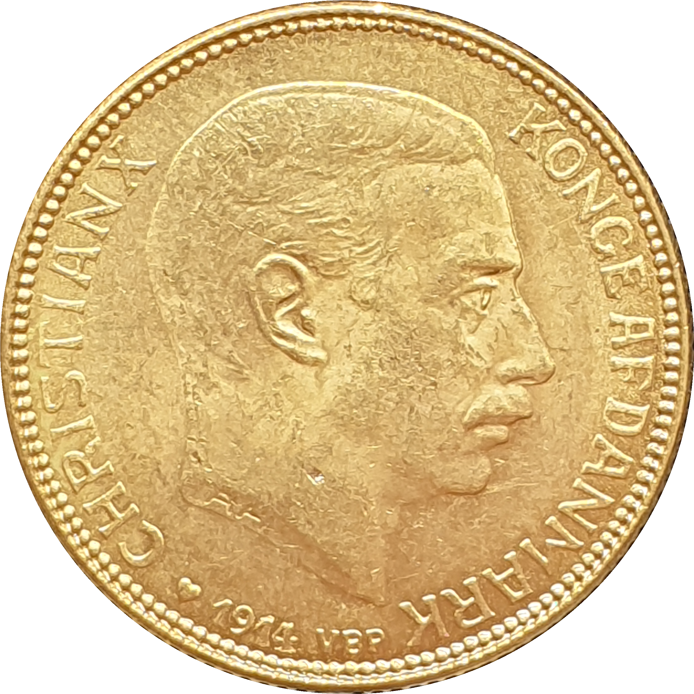 Denmark - 20 kroner - 1914 - Christian X