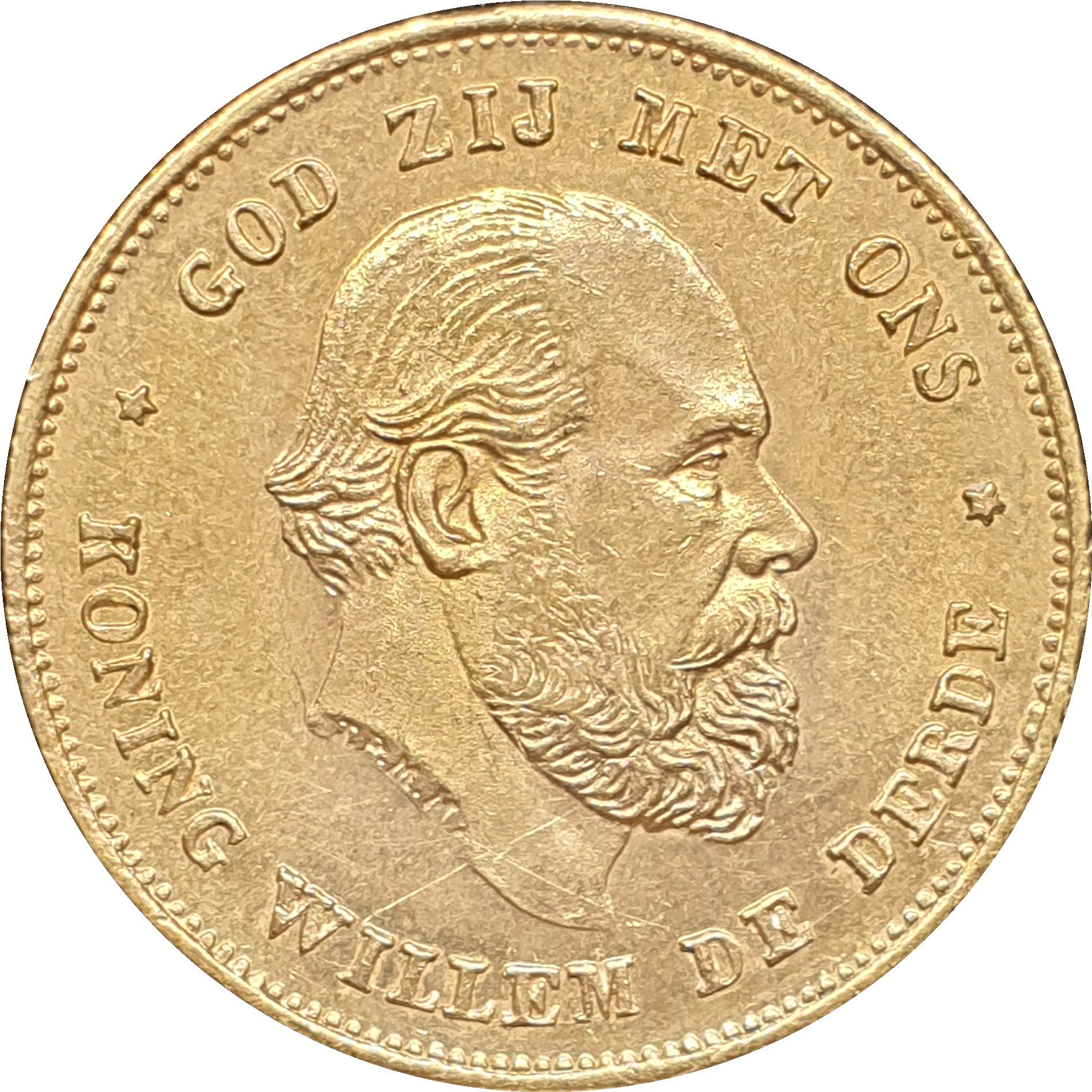 Netherlands - 10 Gulden - 1875 - Willem III