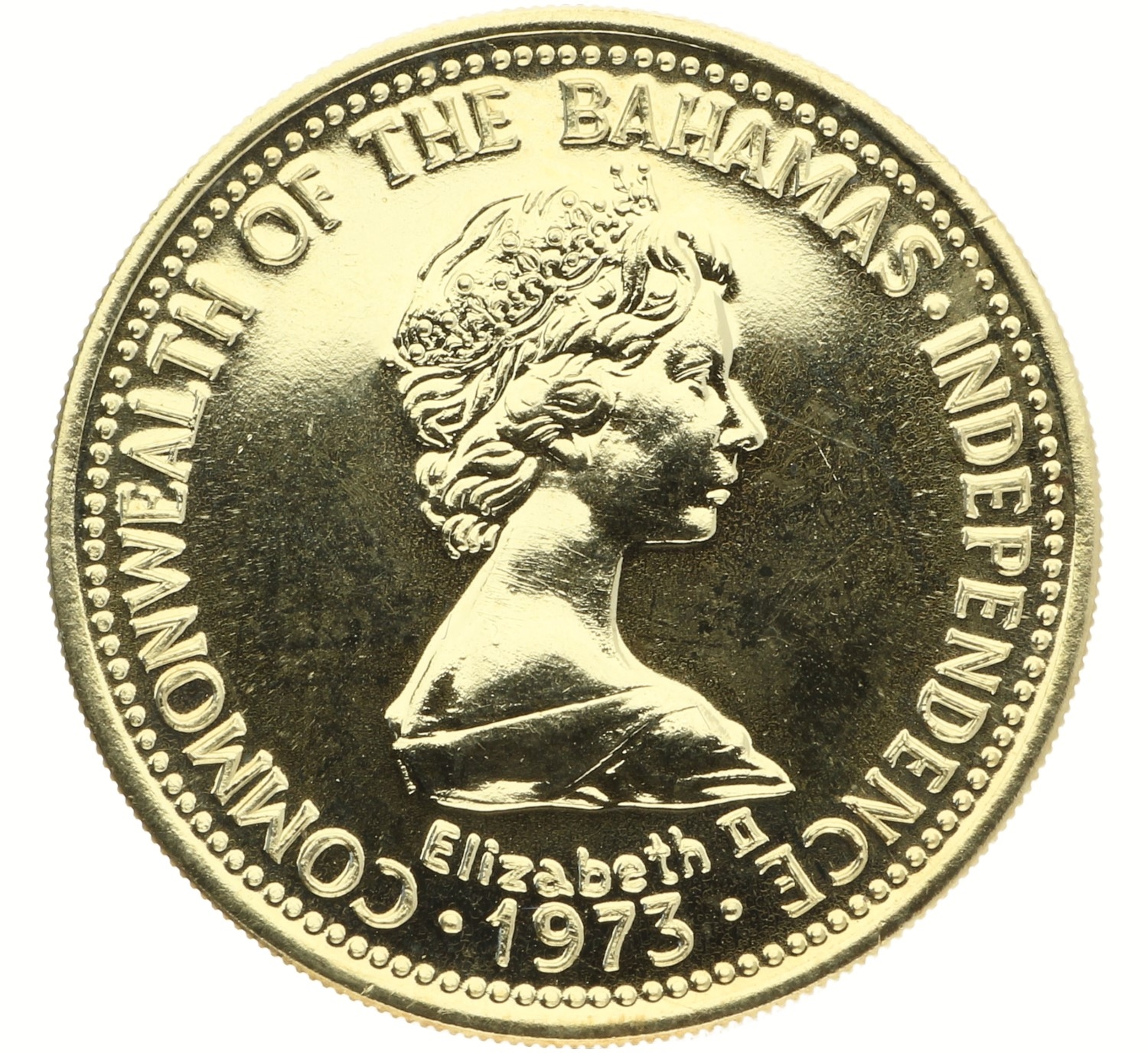100 Dollars - Commonwealth of the Bahamas - Gold - 1973