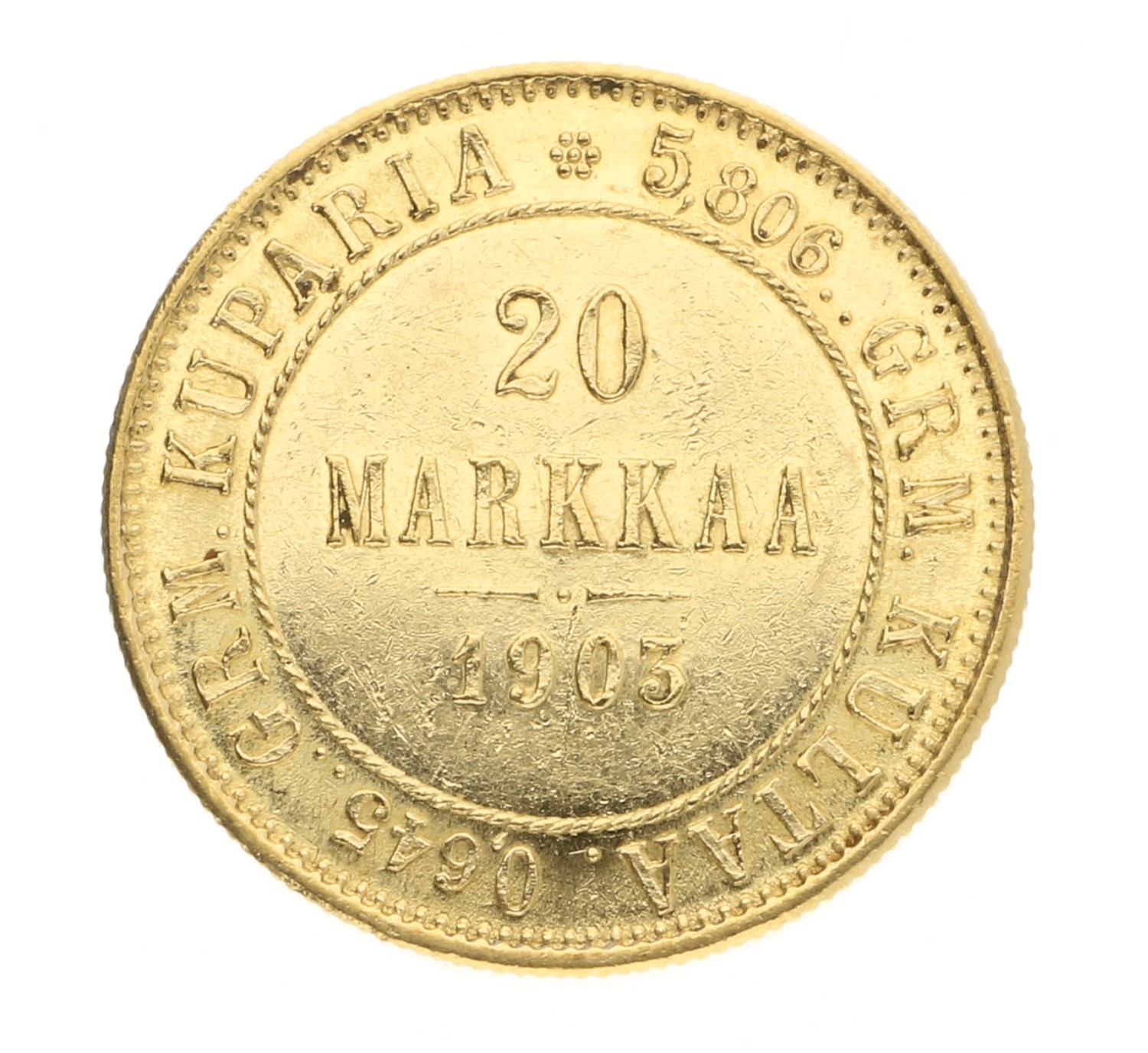 20 Markkaa - Finland - 1903