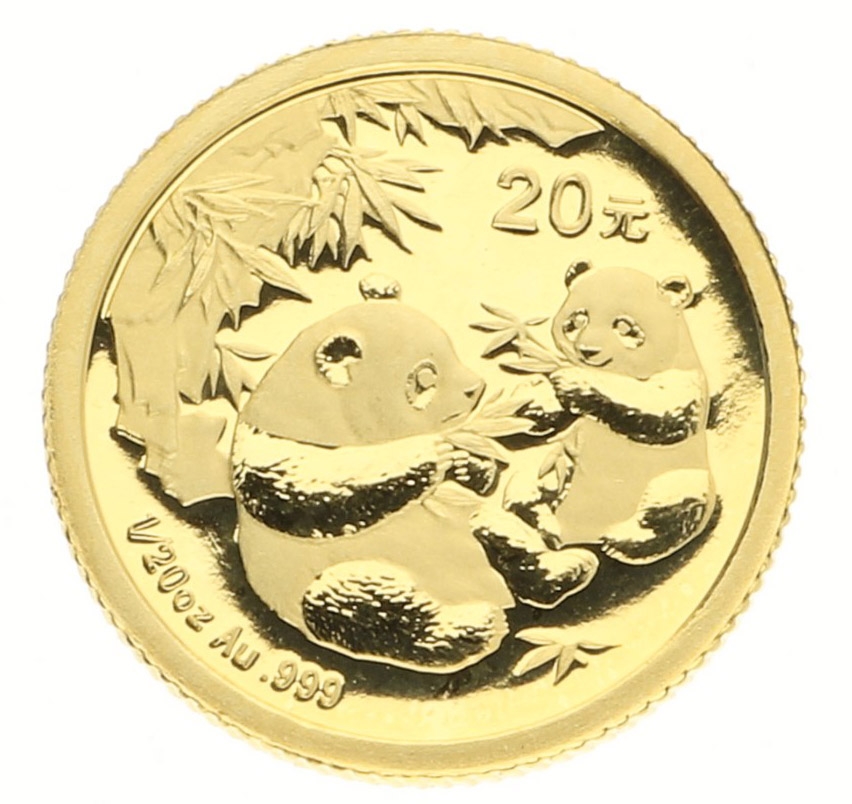 20 Yuan - China - 2006 - 1/20 oz Gold Panda