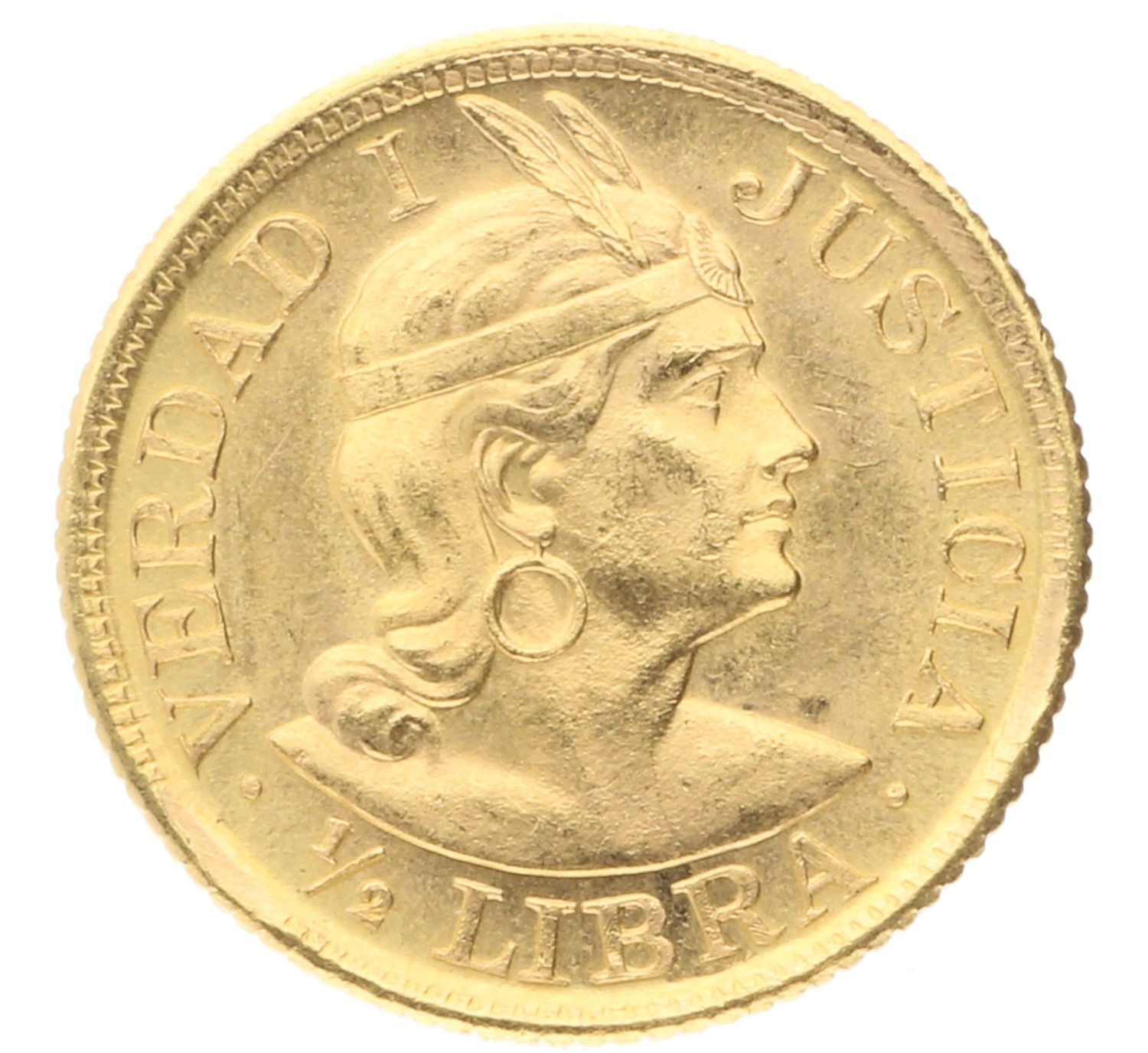 1/2 Libra - Peru - 1964