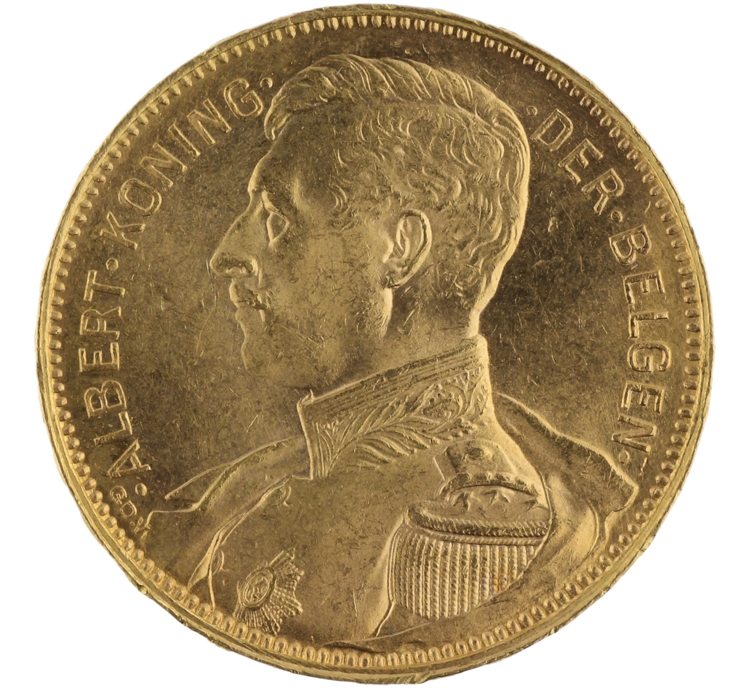 20 Francs - Belgium - 1914