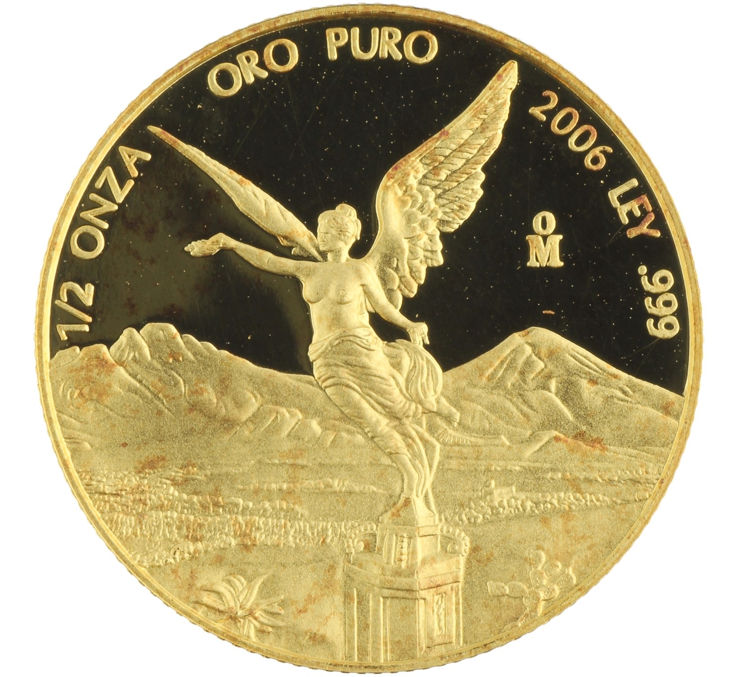 1/2 Onza Oro Puro - Mexico - 2006