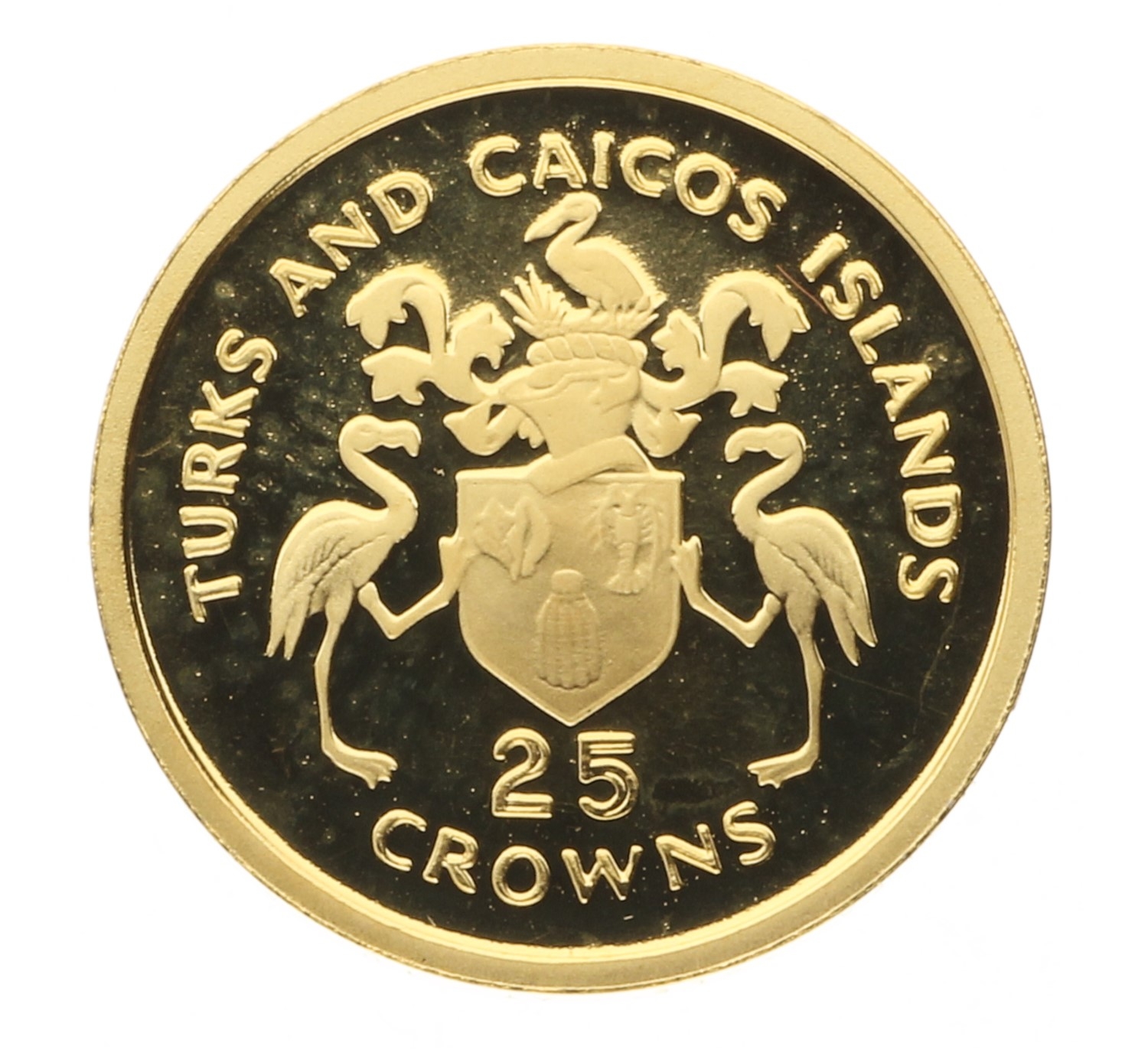 25 Crowns - Turks & Caicos Islands - 1977
