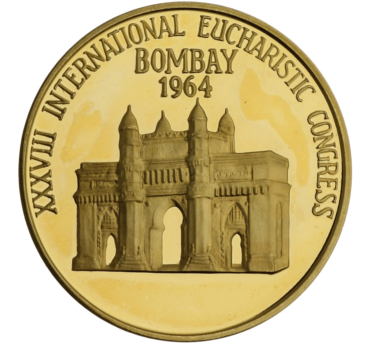 Medal (Eucharist Congress in Bombay) - Italy - 1964