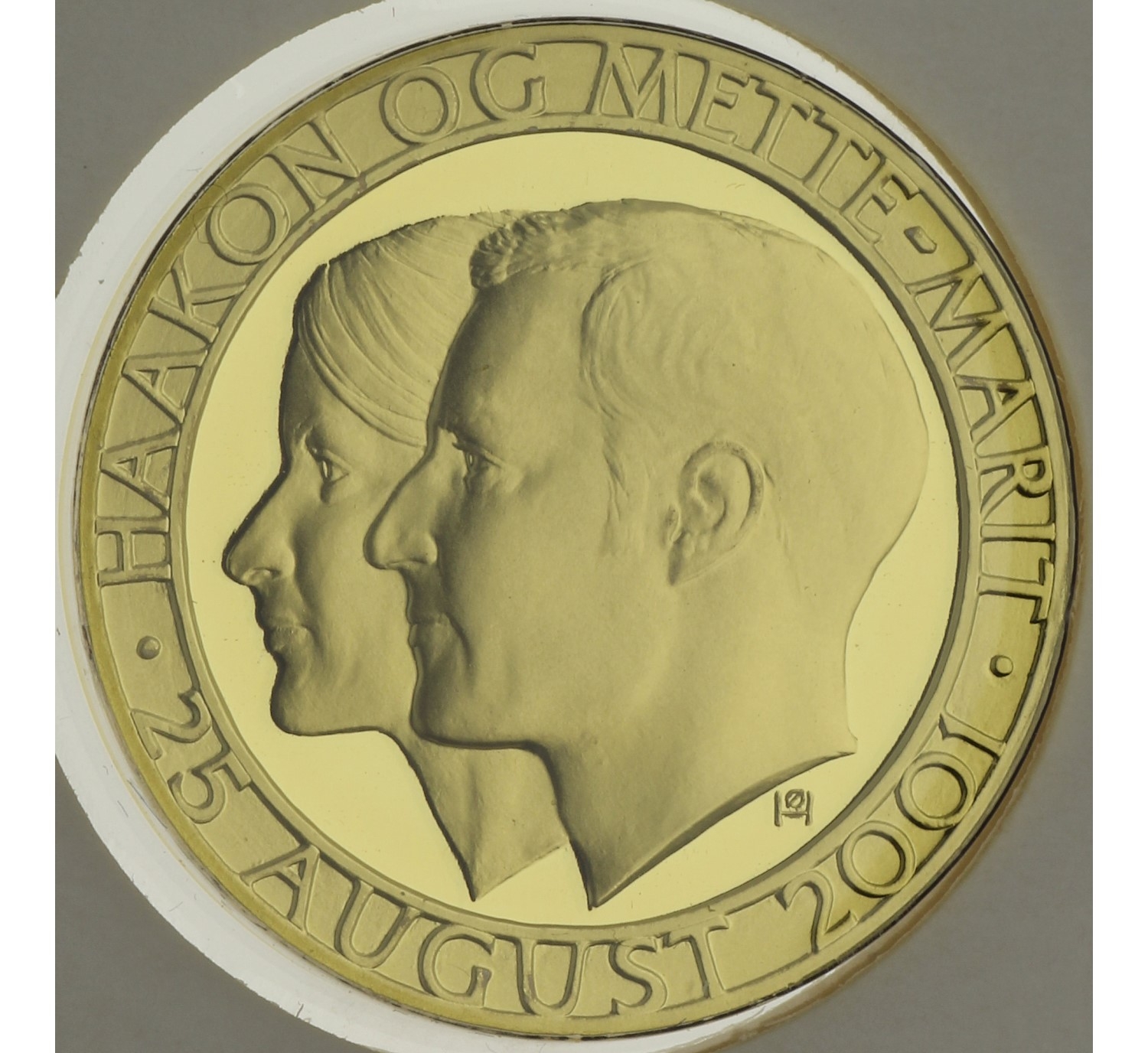 Medal (Royal Wedding) - Norway - 2001