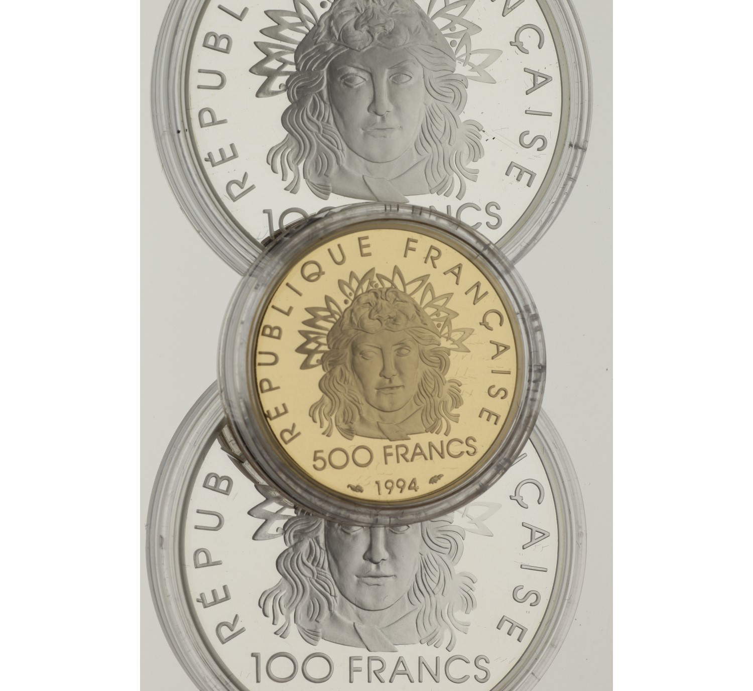 Proof set (3 Olympic coins) - France - 1994