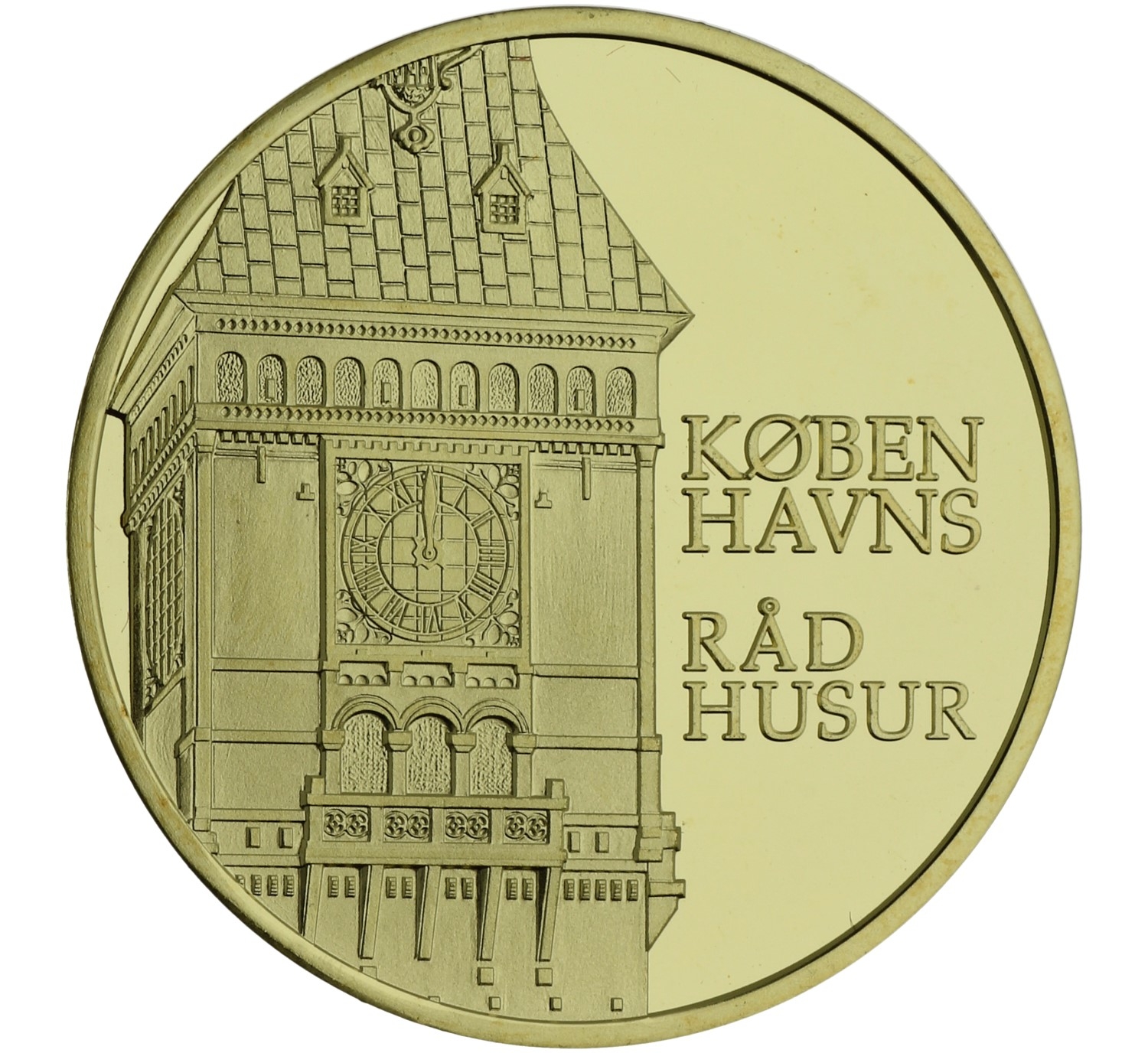 Medal (Copenhagen City Hall Clock) - Denmark - 2000