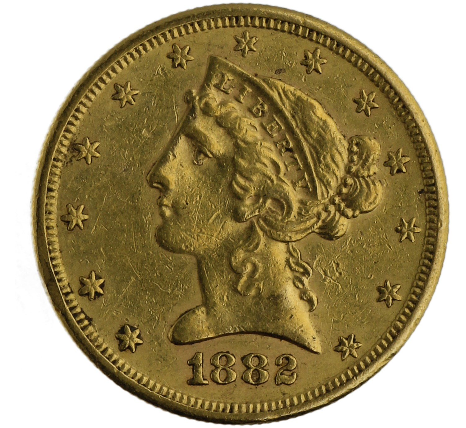 5 Dollars - USA - 1882 S