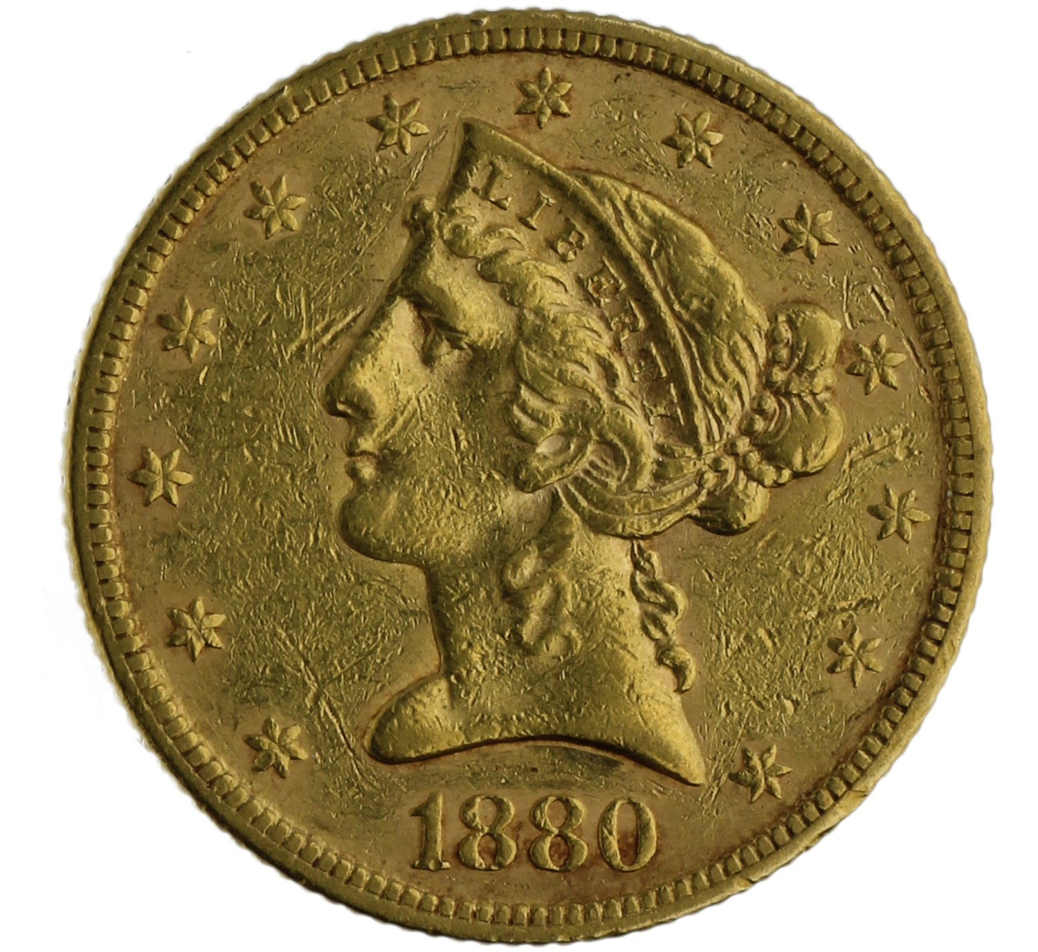 5 Dollars - USA - 1880
