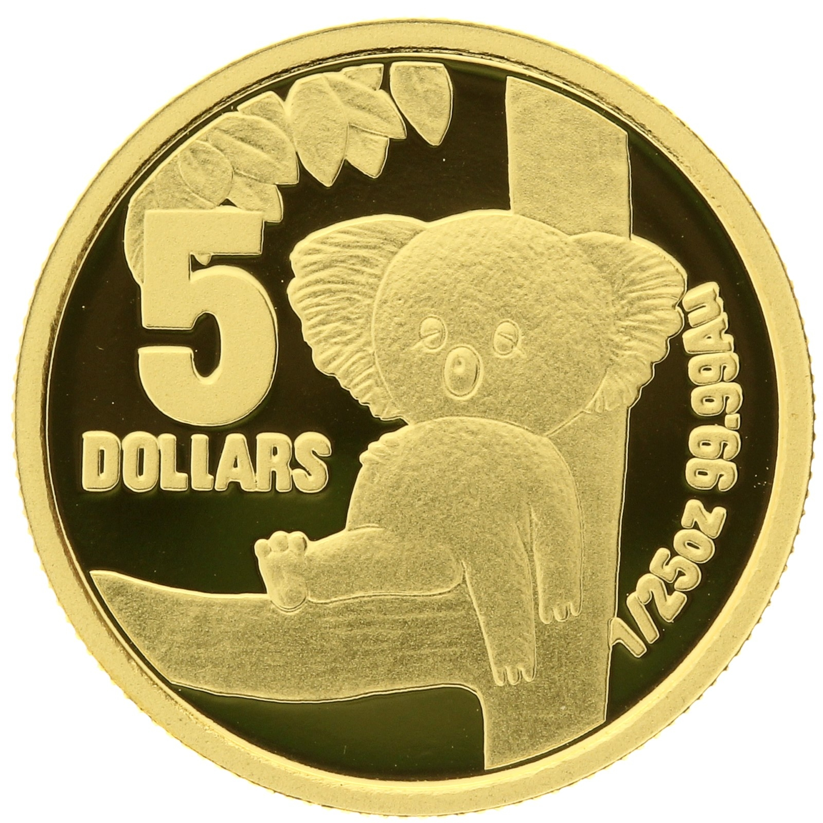 Australia - 5 dollars - 2008 - Little Dinkums - Kip Koala - 1/25oz