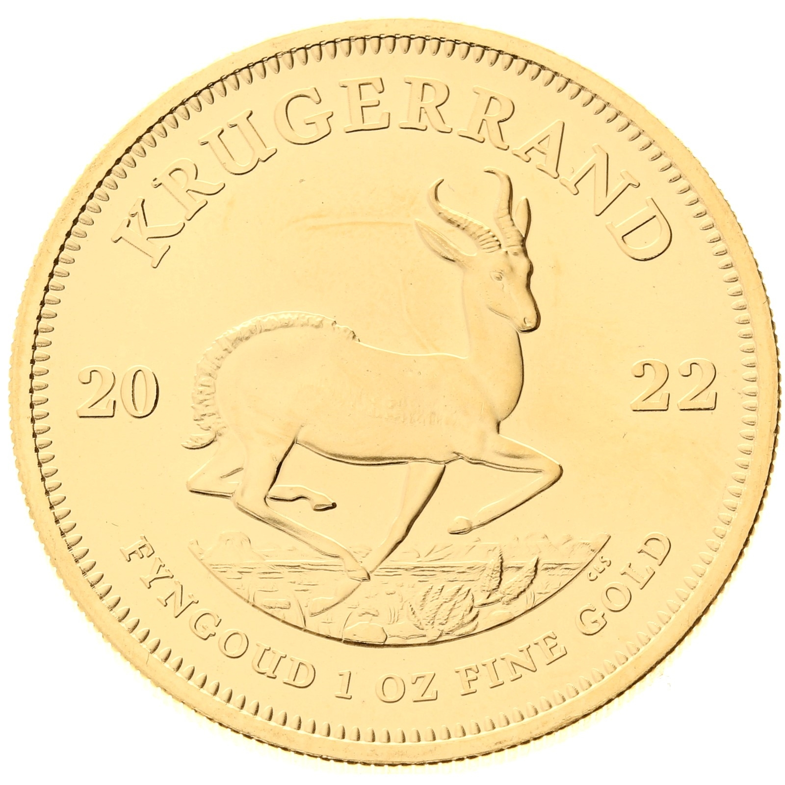 South Africa - 1 Krugerrand - 2022 - 1oz gold 