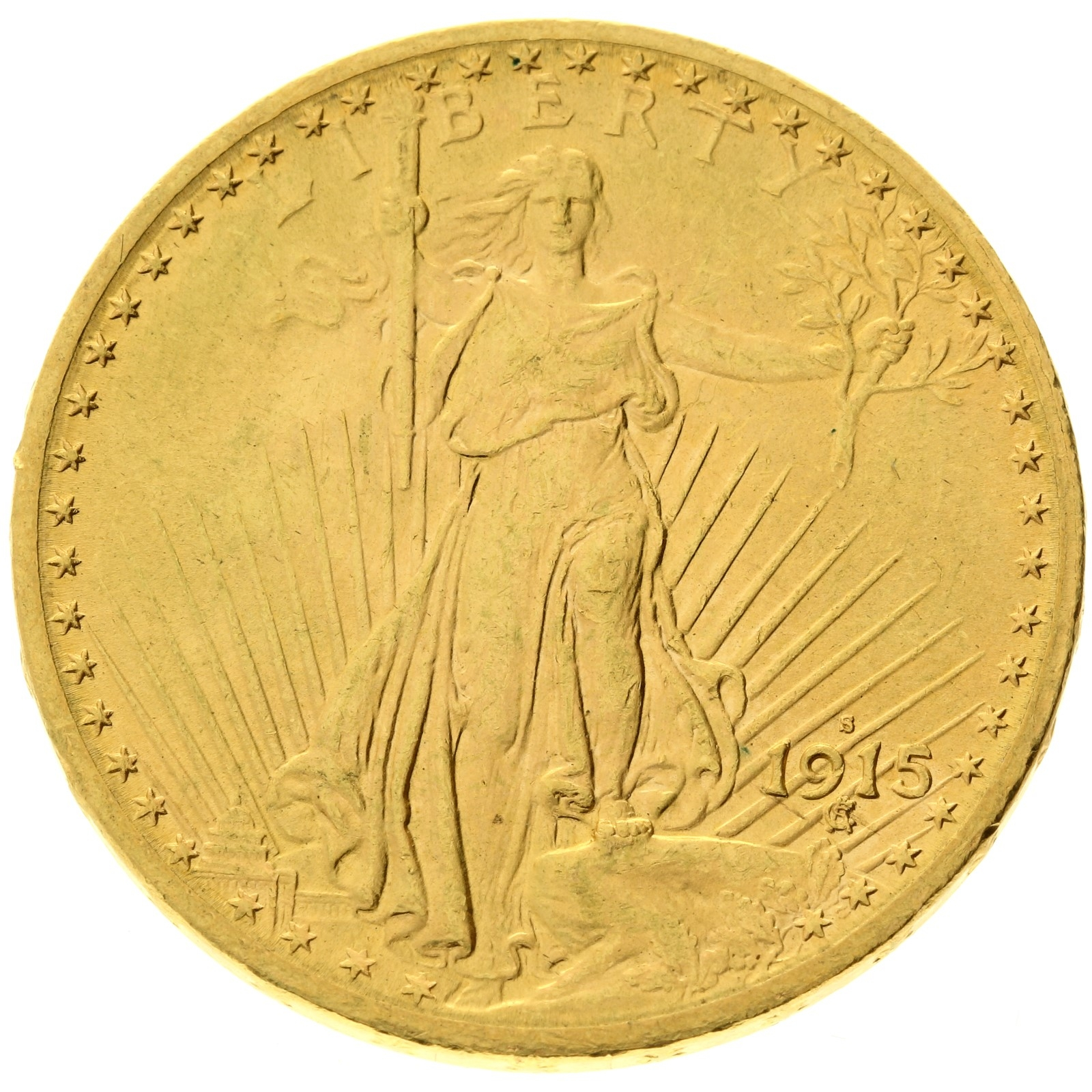USA - 20 Dollars - 1915 - S - Saint-Gaudens