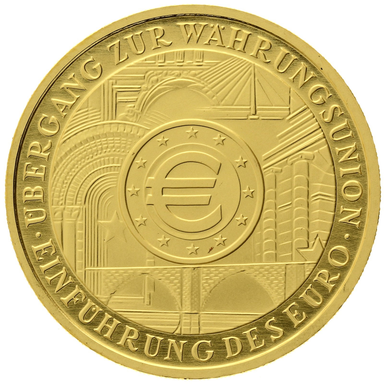 Germany - 100 Euro - 2002 - Euro Currency - 1/2oz