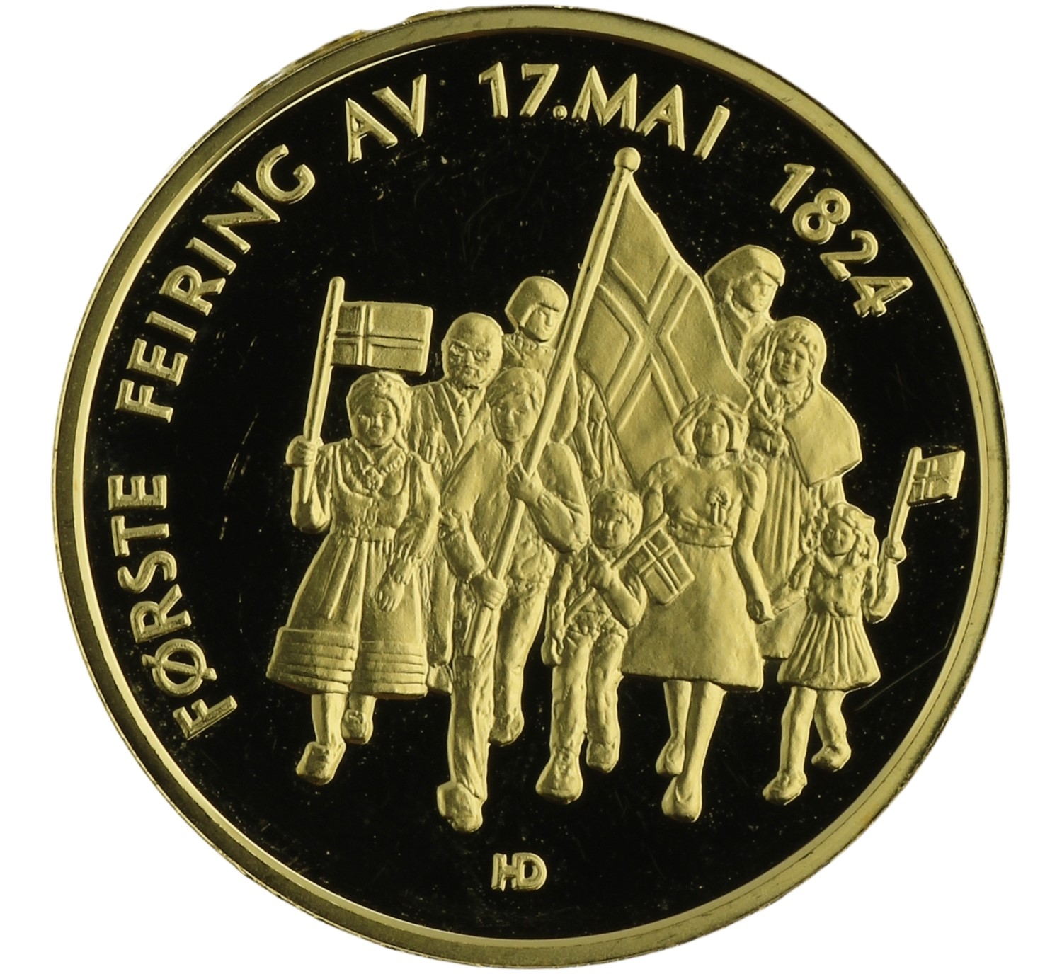 Medal (First Celebration of Constitution Day) - Norway - c. 1998