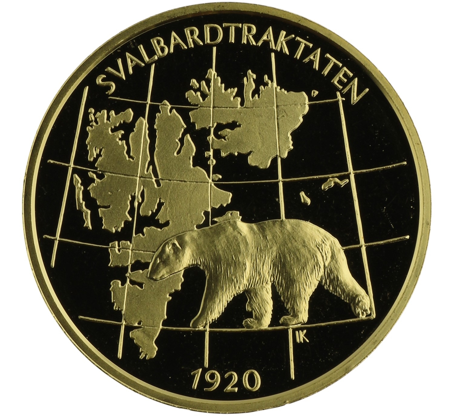 Medal (Svalbard Treaty) - Norway - c. 1998