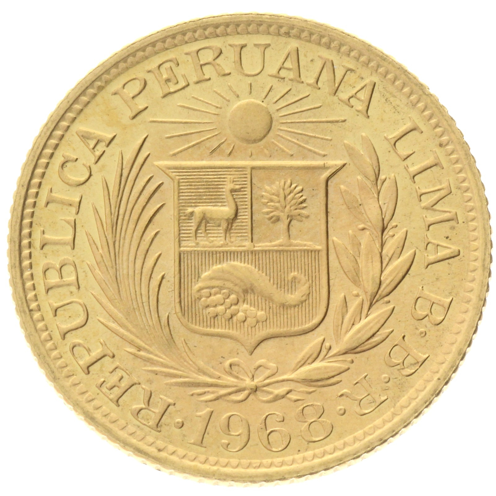 Peru - 1 libra - 1968