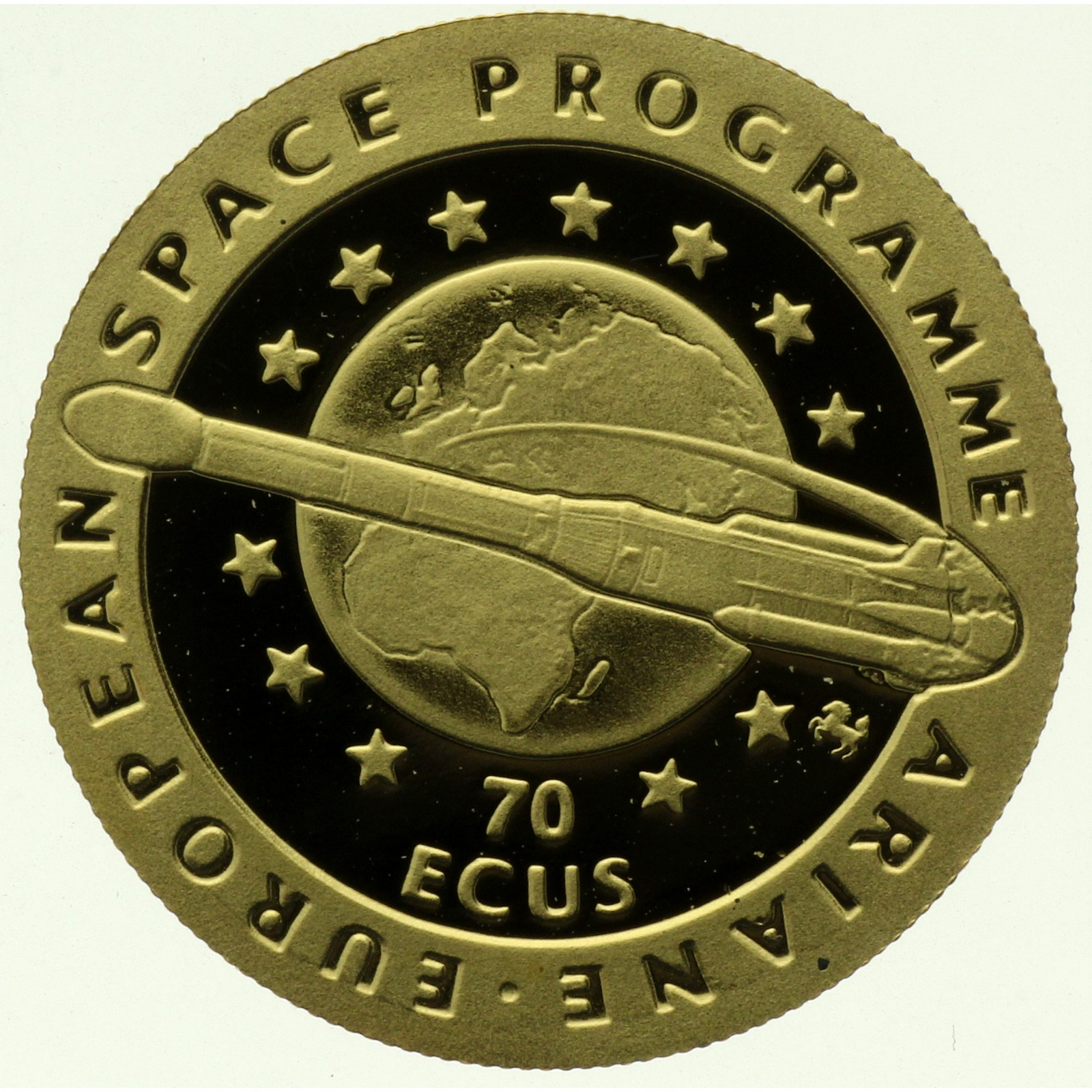 Gibraltar - 70 ecus - 1994 - European Space Programme