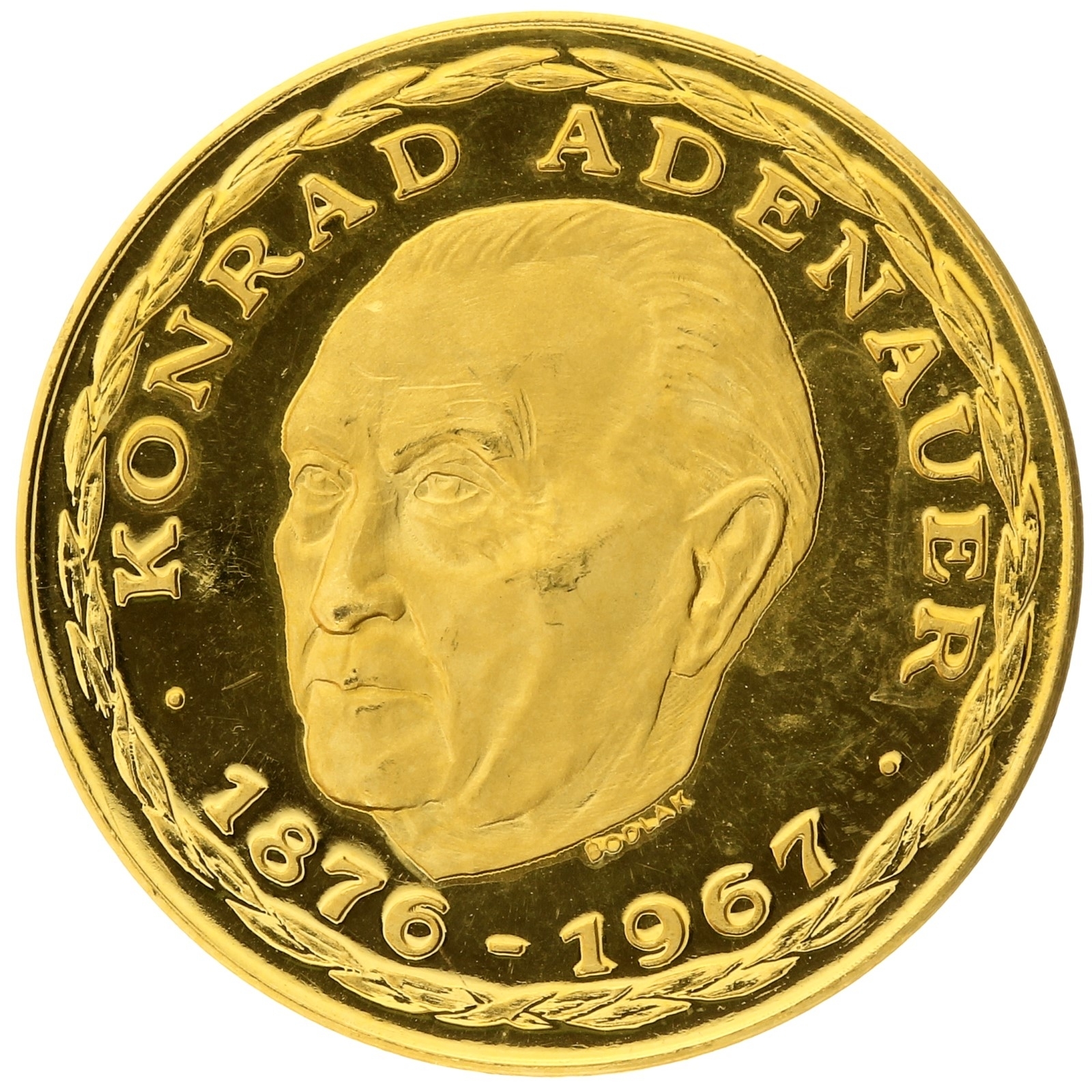 Germany - Medal - 1967 - Konrad Adenauer