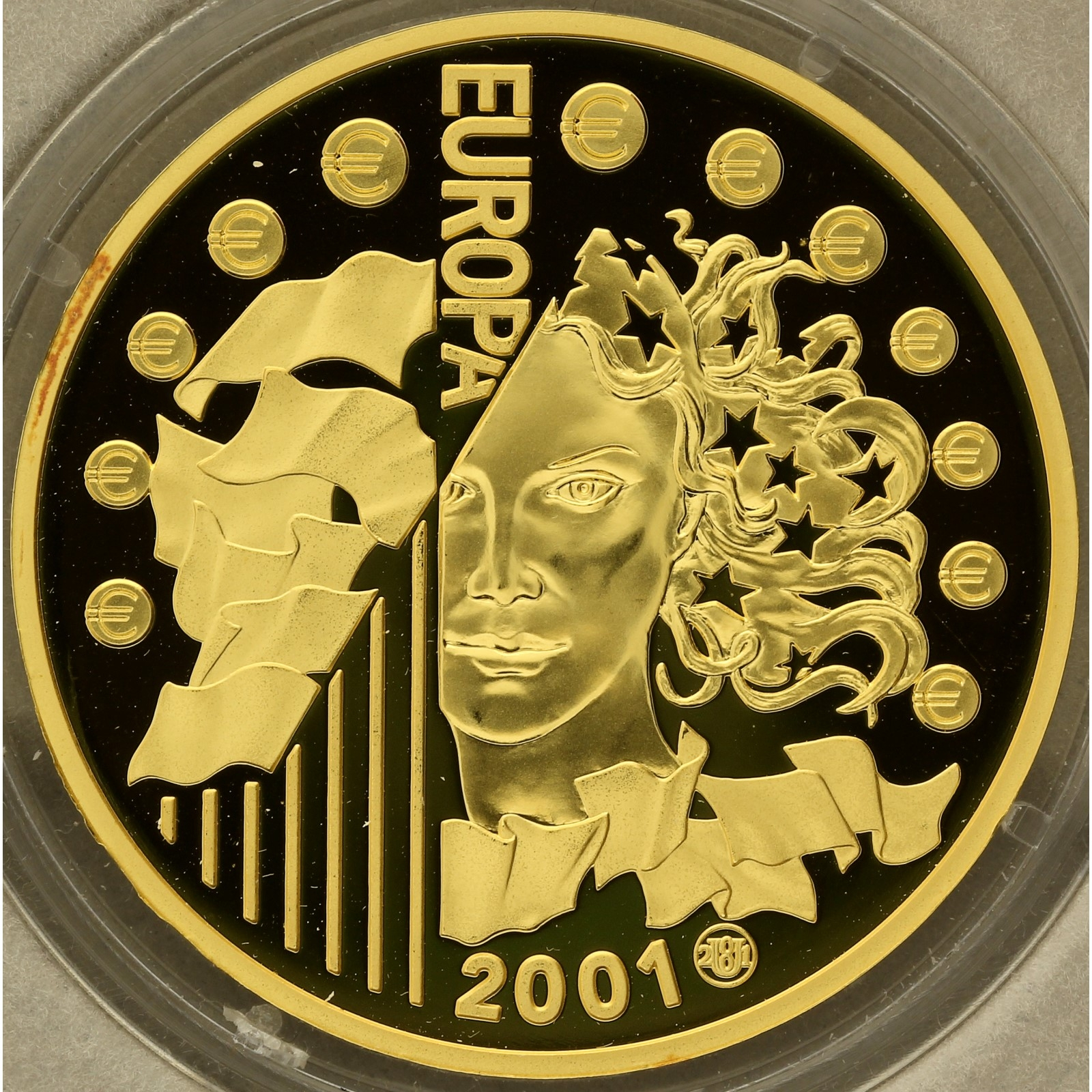 France - 655.957 Francs - 2001 - Euro - 1oz 