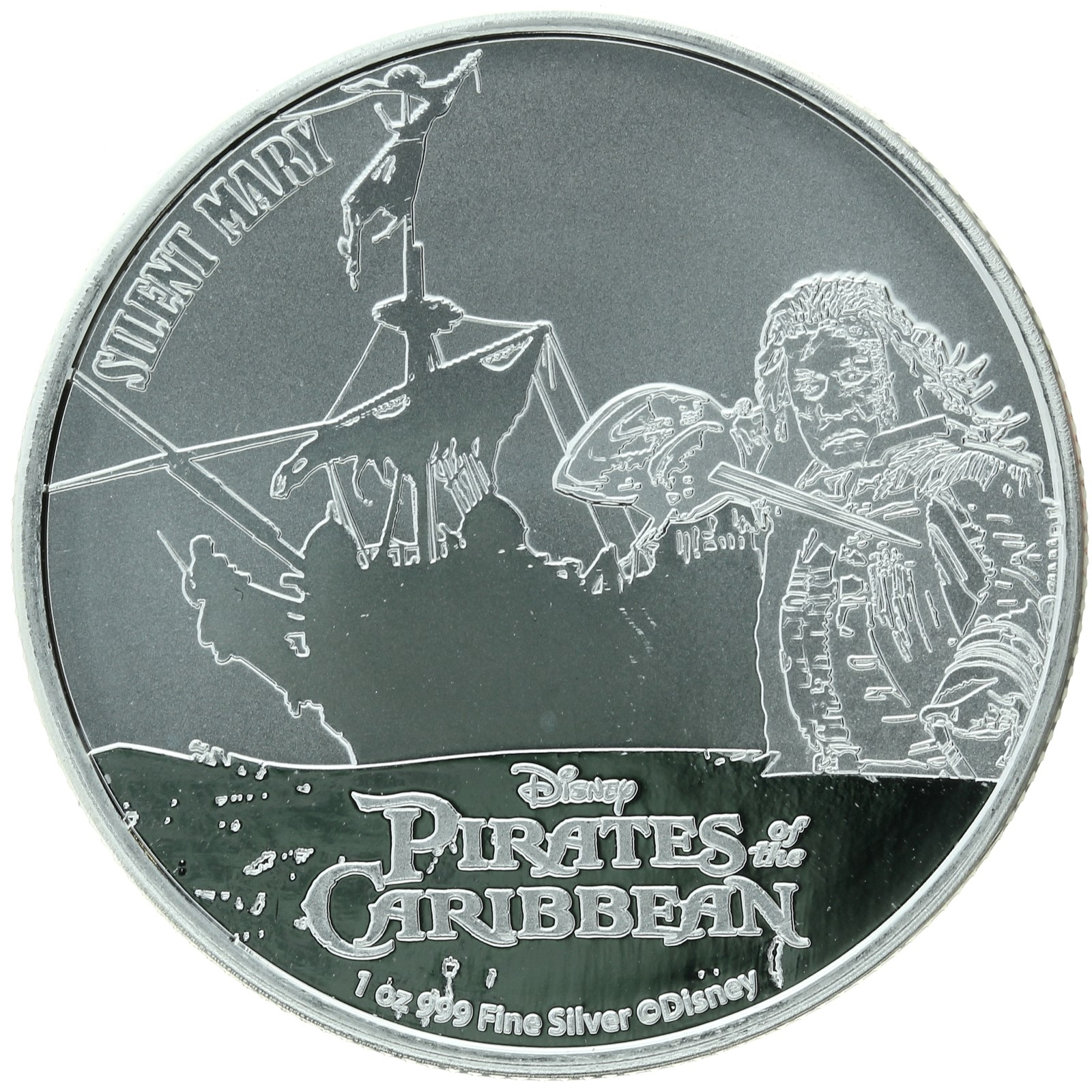 Niue Island - 2 Dollars - 2022 - Pirates of the Caribbean - 1oz