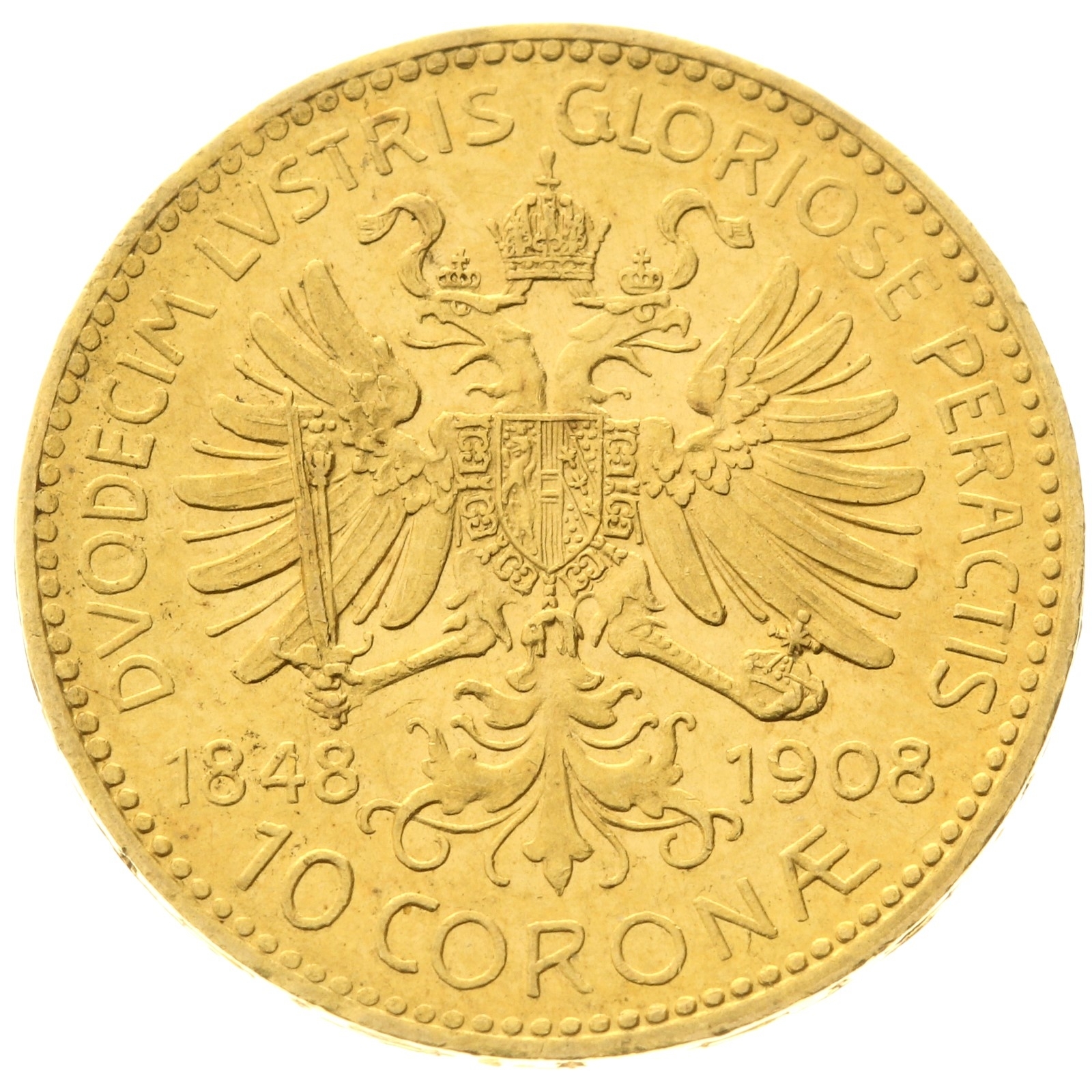 Austria - 10 Corona - 1908 - Franz Joseph I - Reign