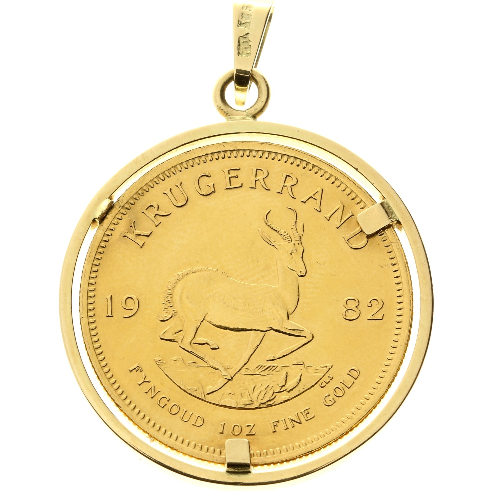 South Africa - 1 Krugerrand - 1982 - 1oz gold - pendant 