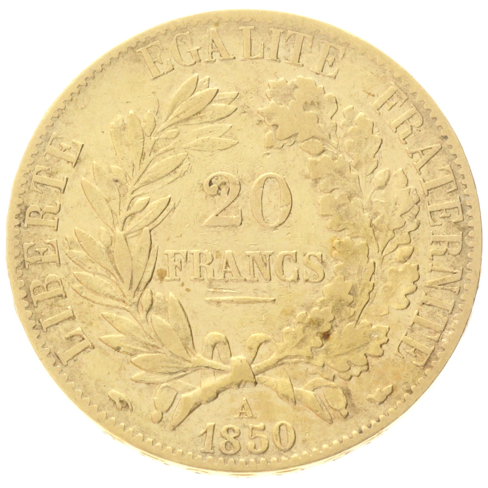 France - 20 francs - 1850 - A 