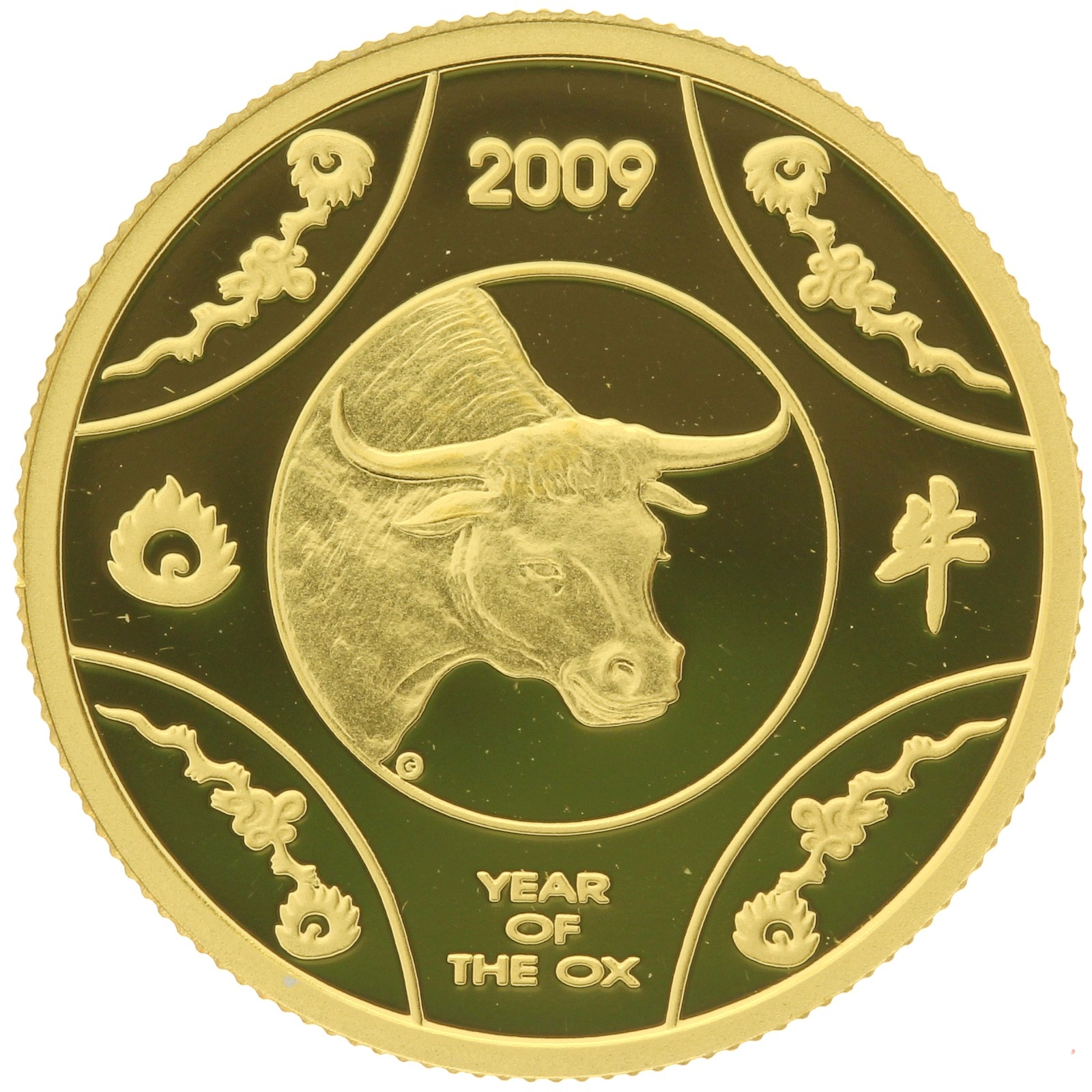 Australia - 10 dollars - 2009 - Year of the Ox - 1/10oz