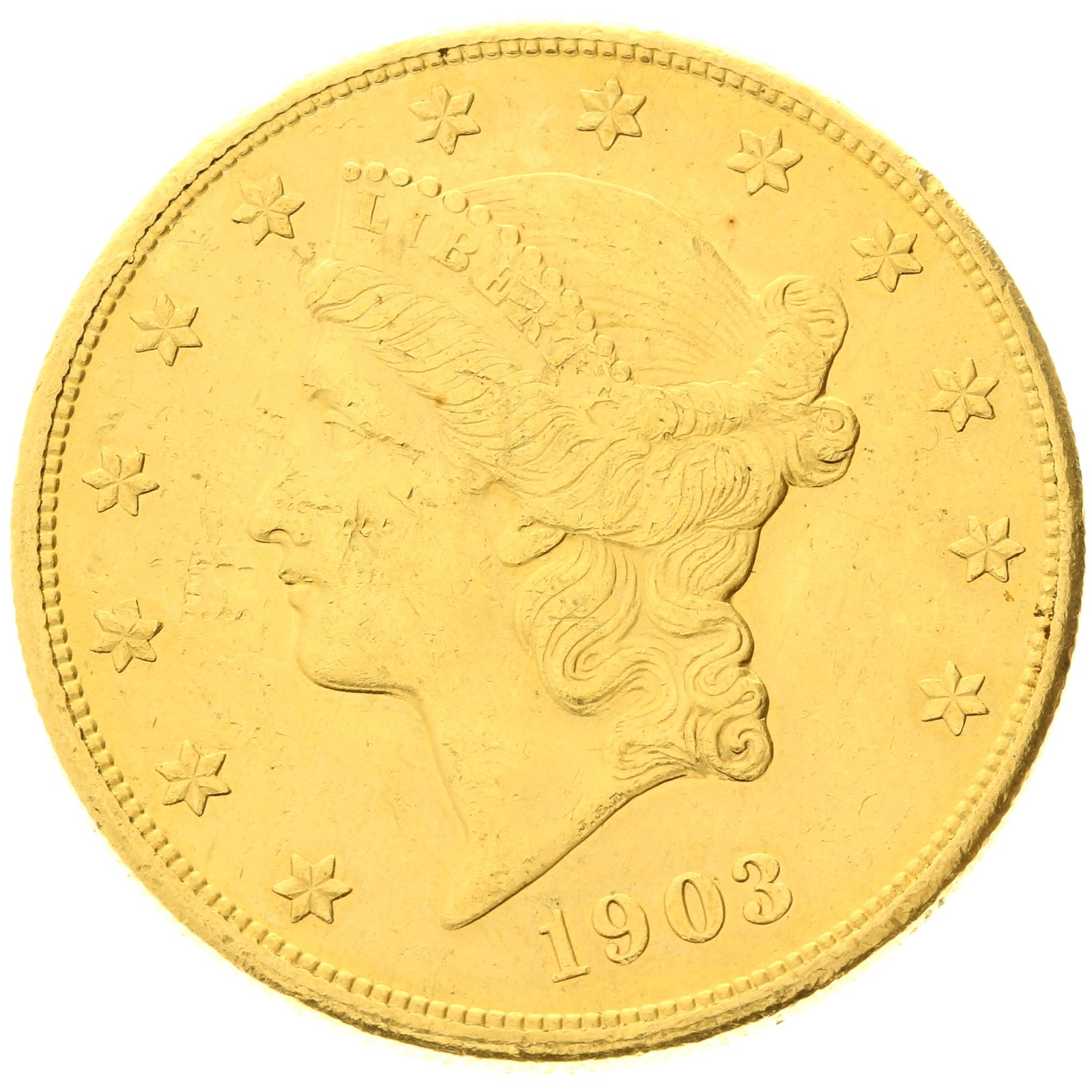 USA - 20 dollars - 1903 -S -  Liberty Head