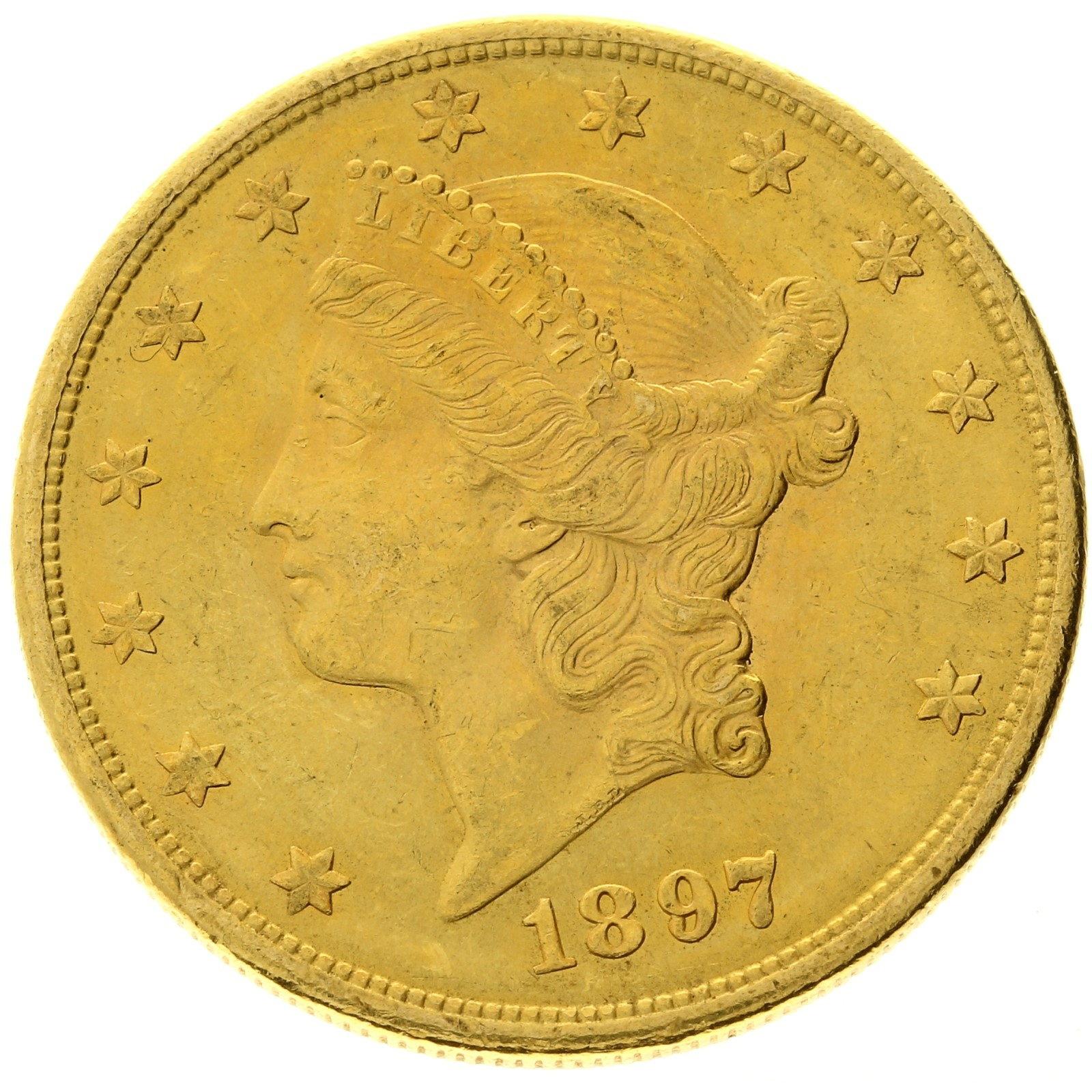 USA - 20 dollars - 1897 - S - Liberty Head