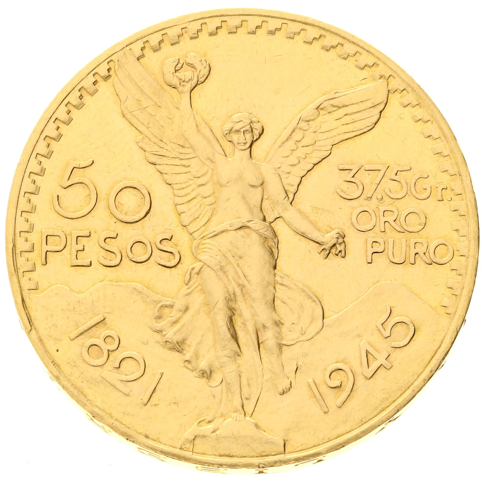 Mexico - 50 pesos - 1945 - Centenario - RESTRIKE