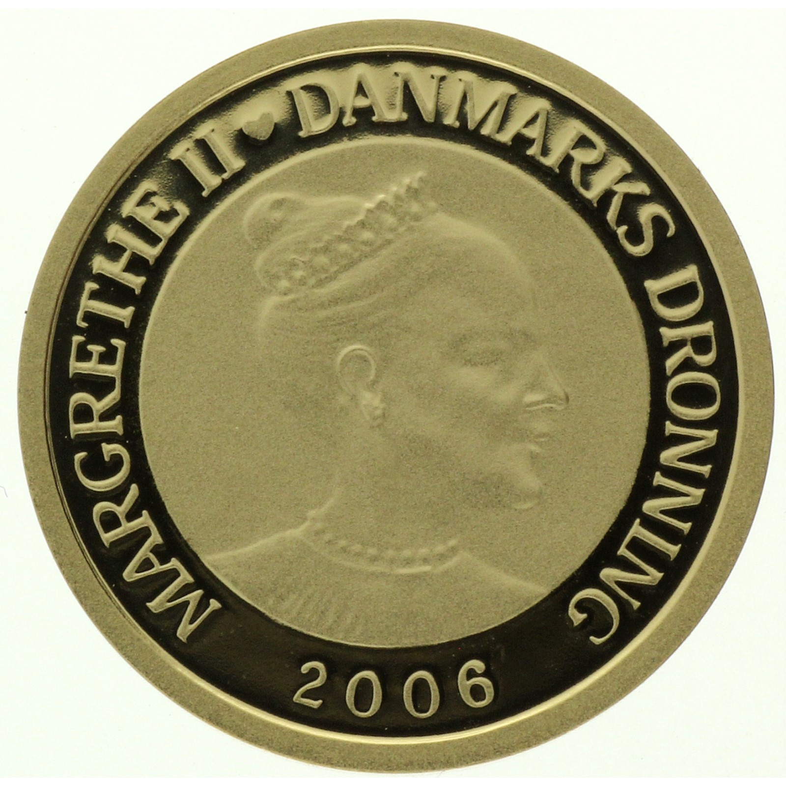 Denmark - 10 kroner - 2006 - Margrethe II - The Shadow - 1/4oz