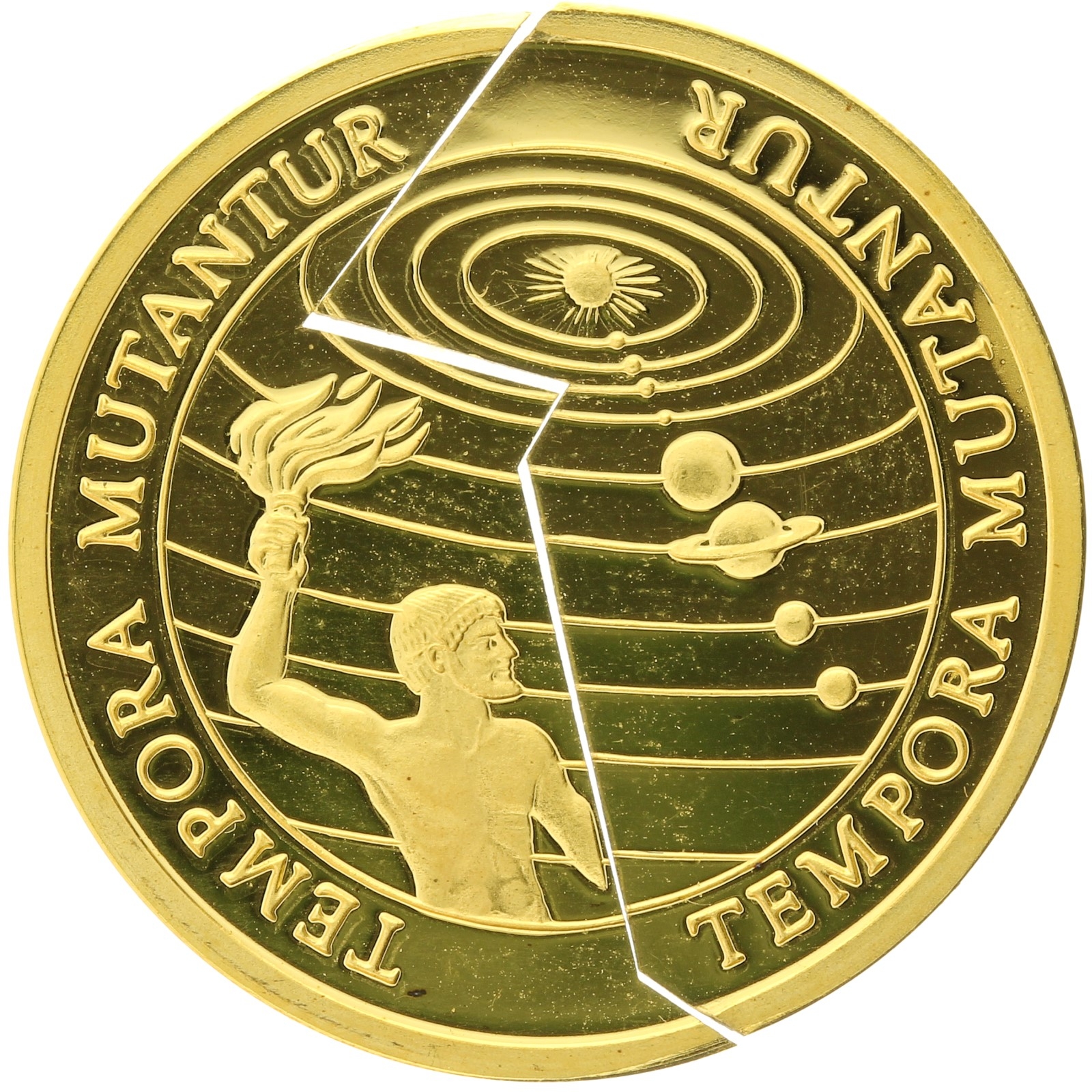 Kiribati & Samoa - 50 dollars - 1997 - Millenium Gold Proof coin