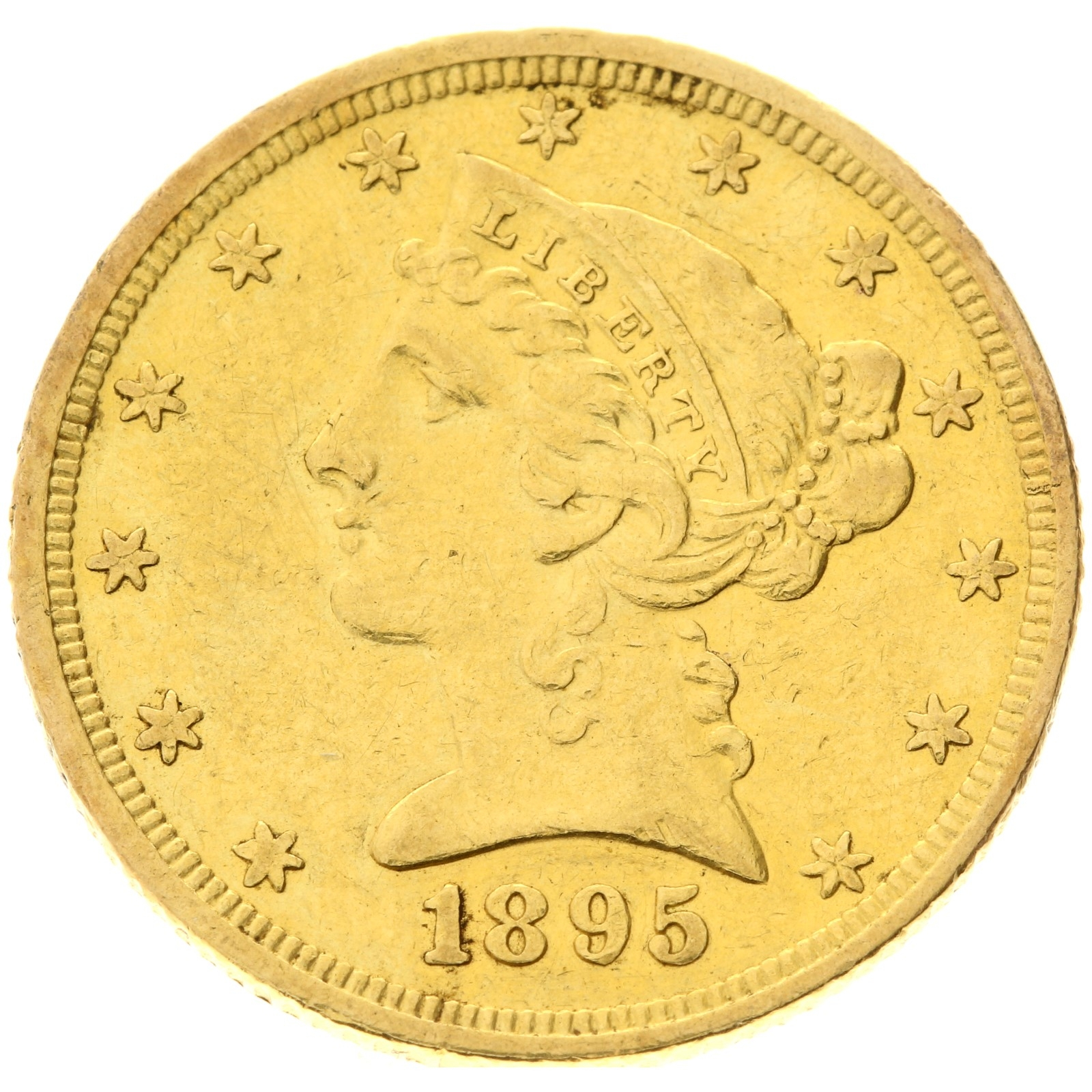 USA - 5 dollars - 1895 - Liberty / Coronet Head 